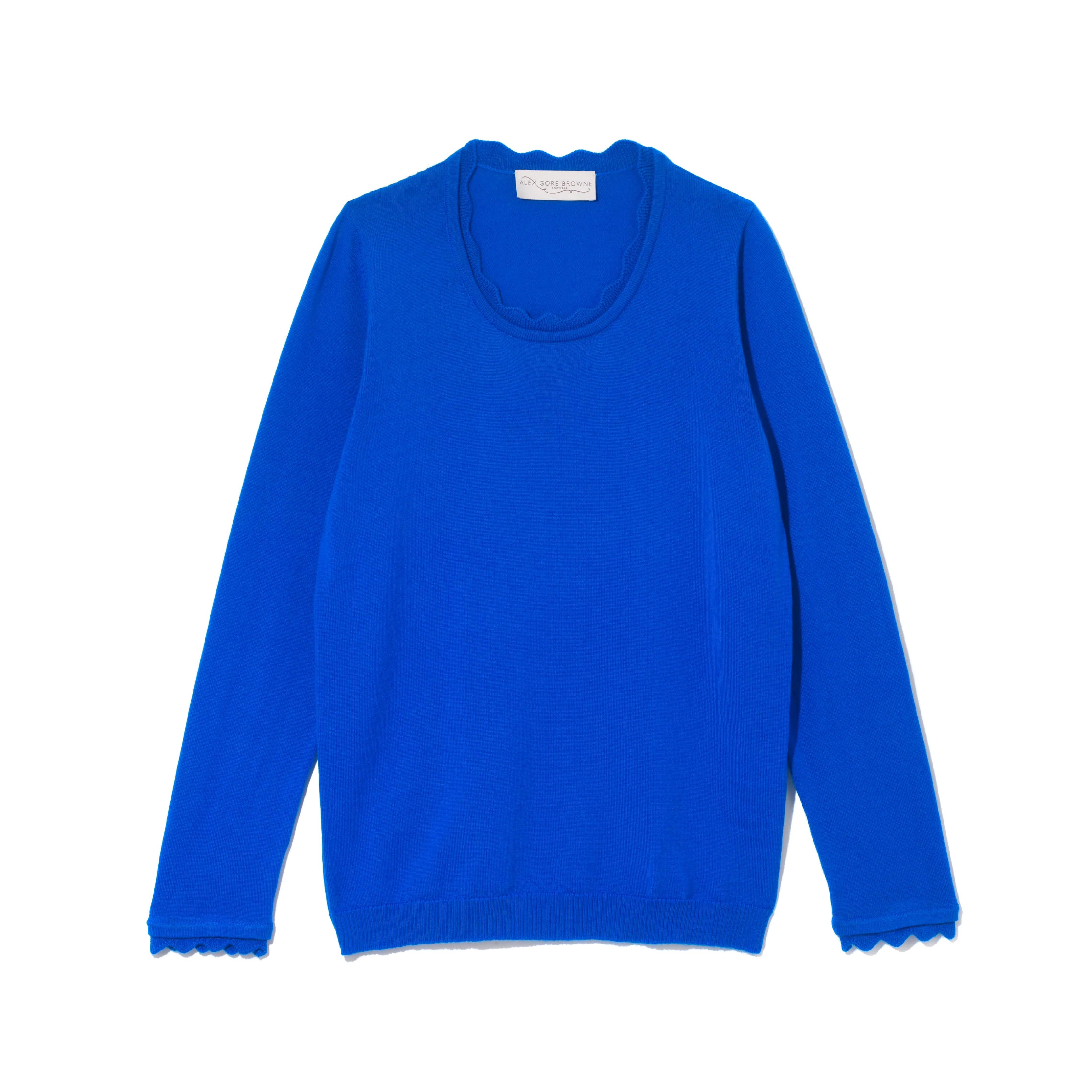 Basic Sweater - Electric Blue
