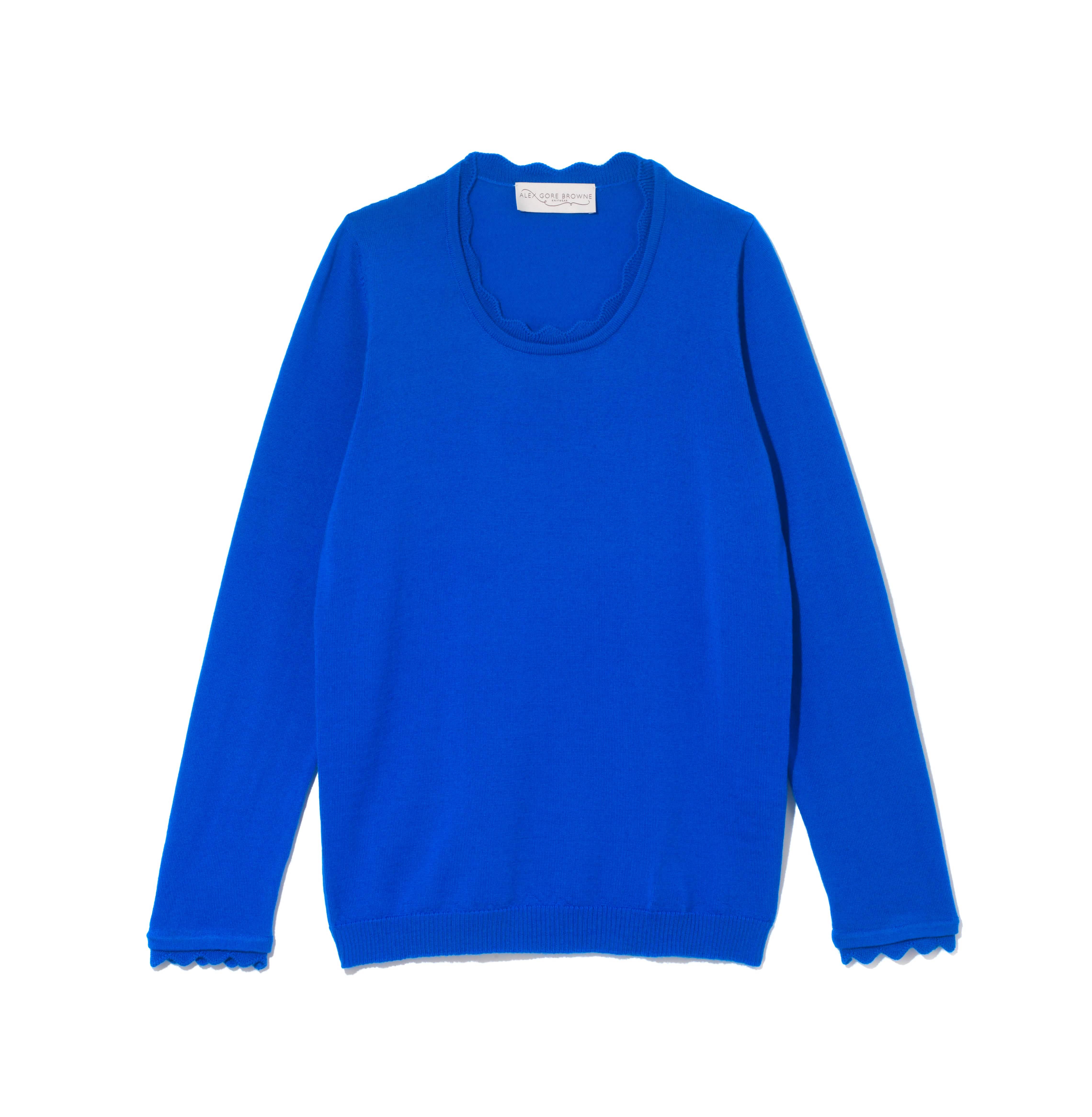 Basic Sweater - Electric Blue