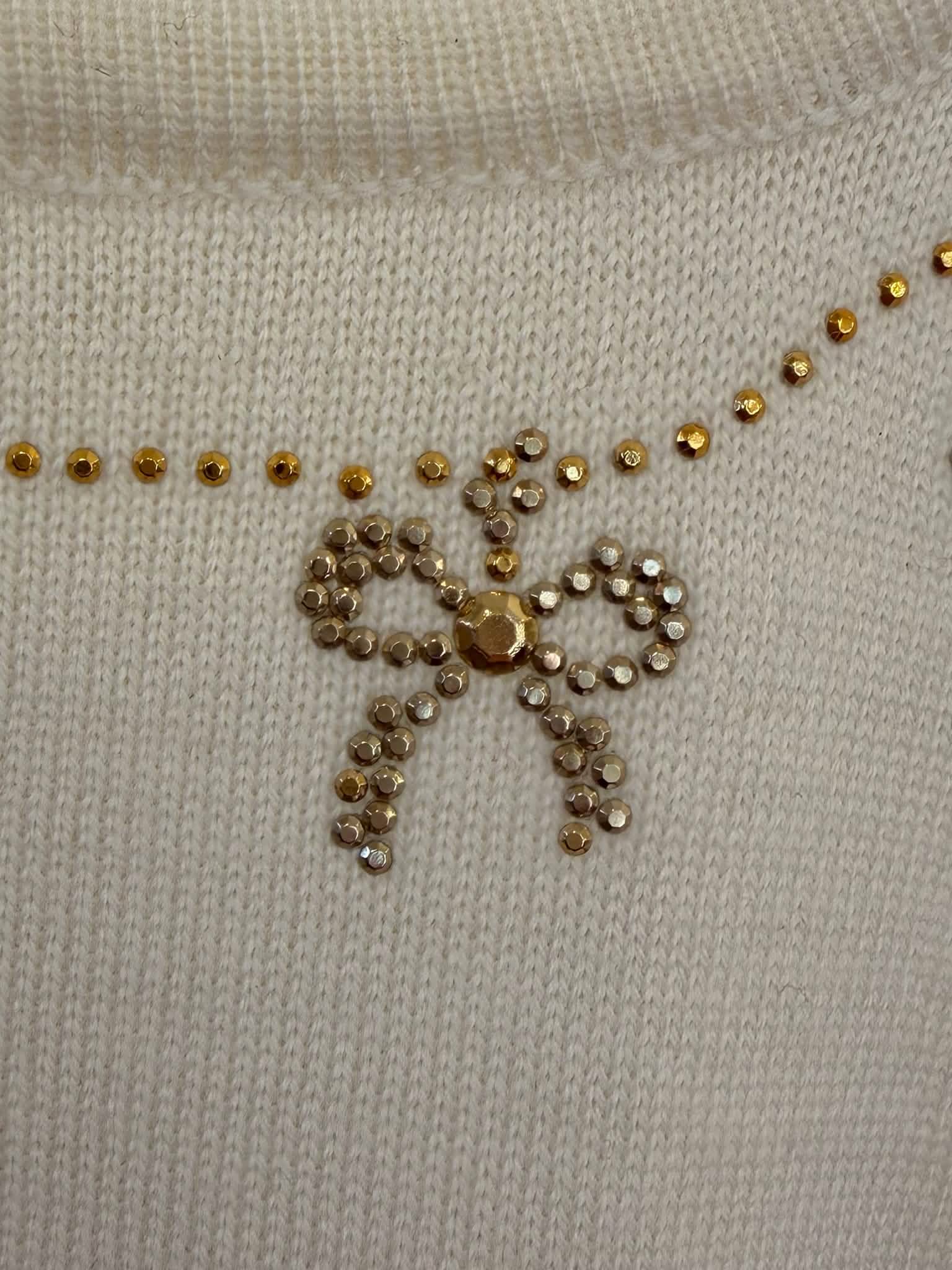 Customisable Charm Sweater - Buttermilk