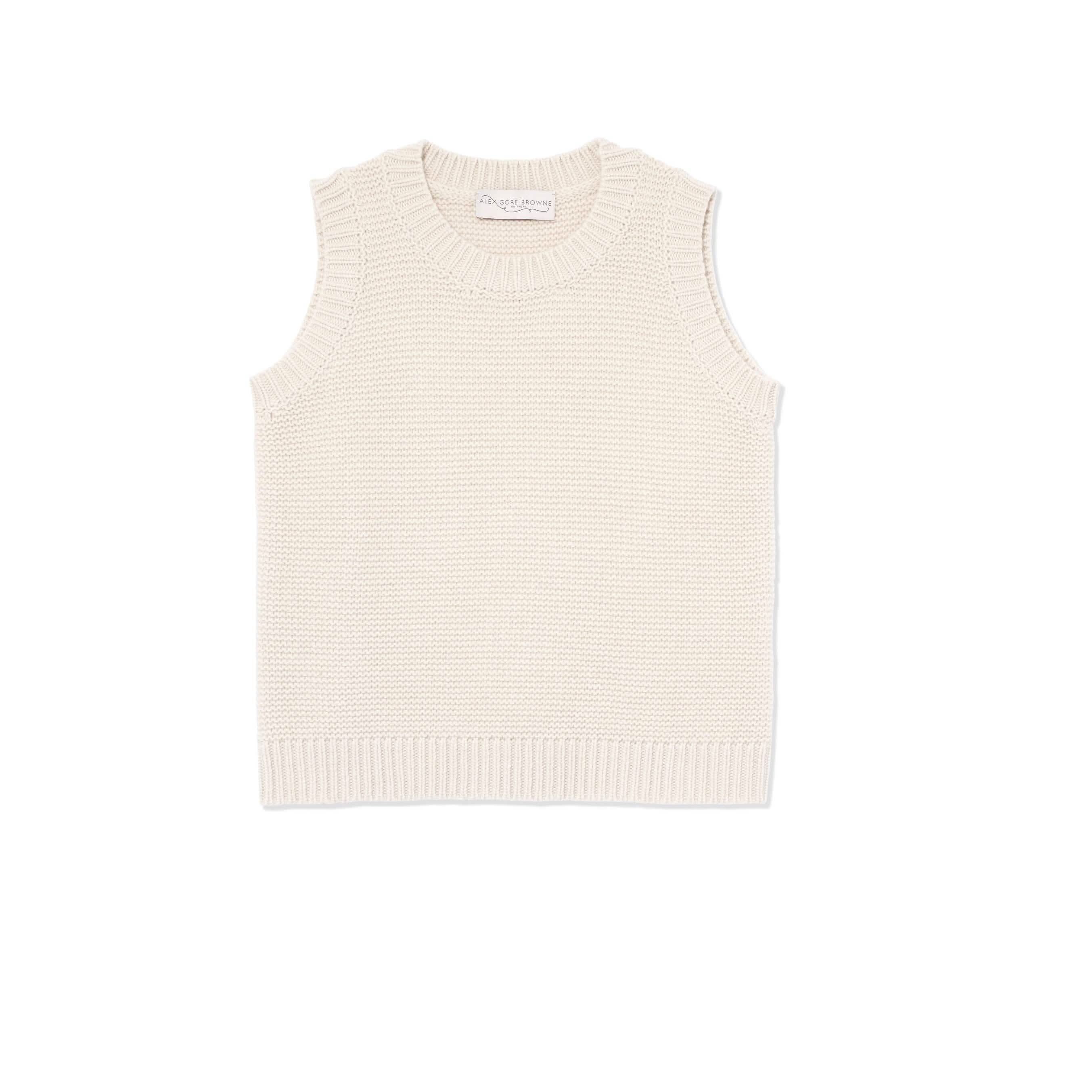 Chunky Tank - Palest Pebble