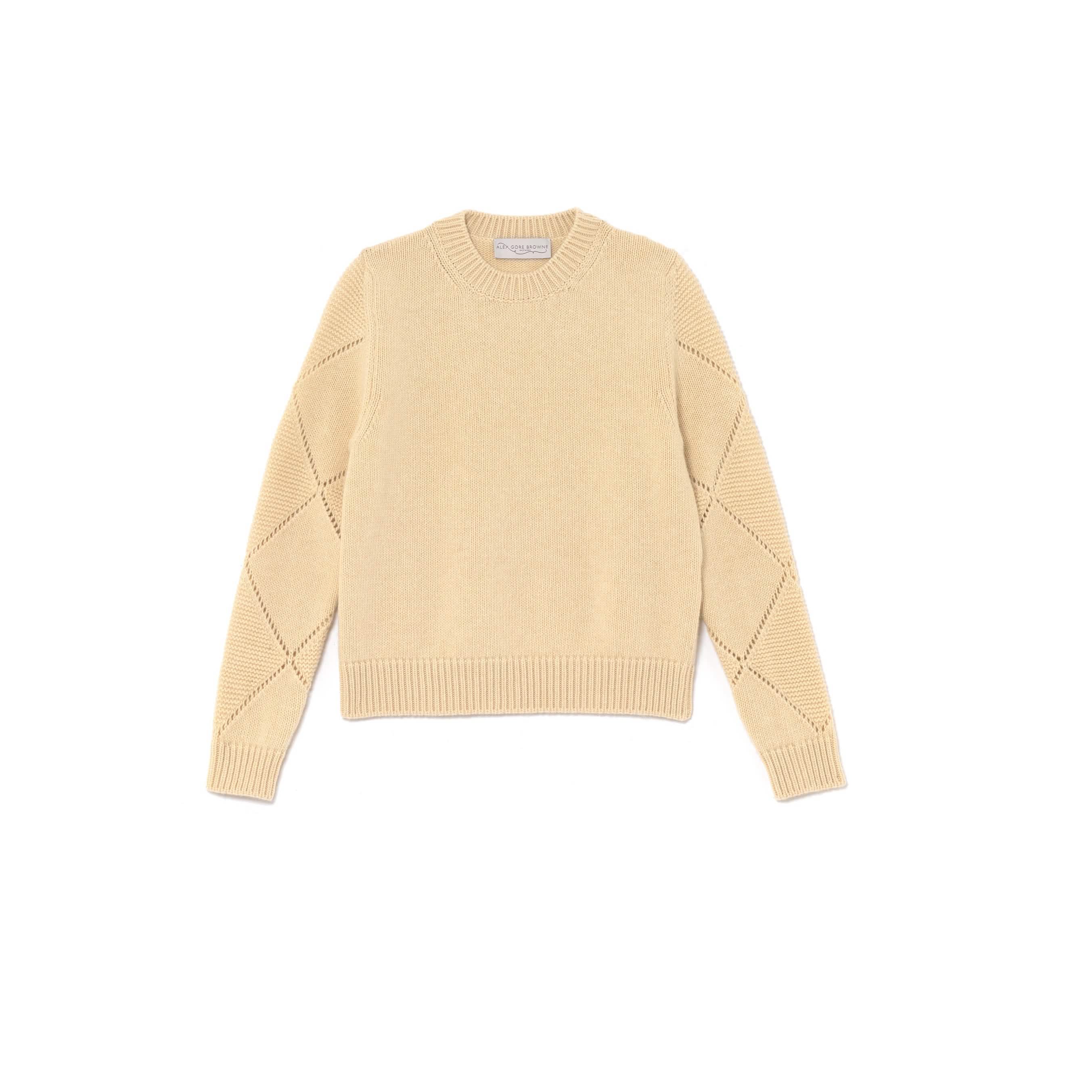 Harlequin Sweater - Crème Caramel