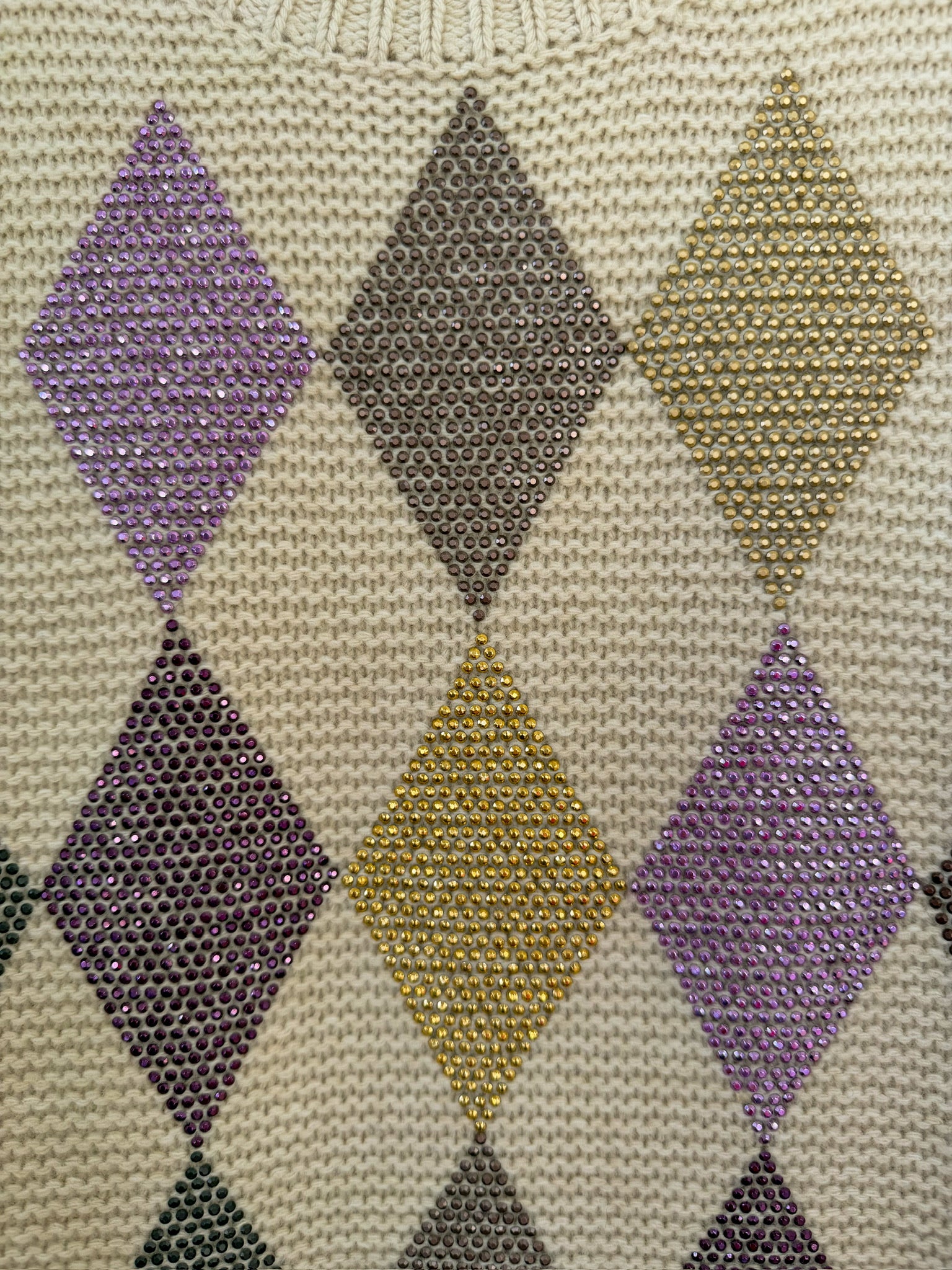 Harlequin Tank - Créme Caramel