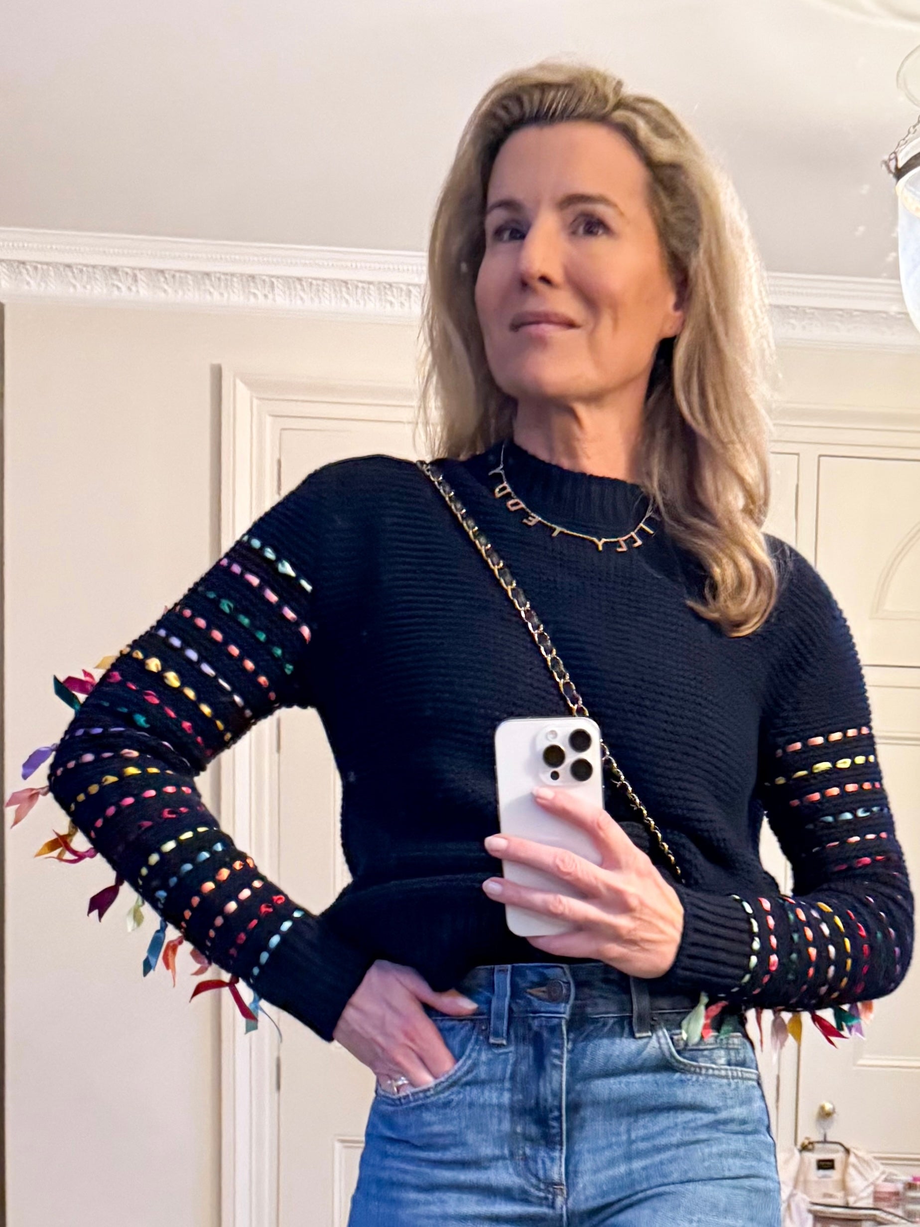 Tutti Frutti Sweater - Navy