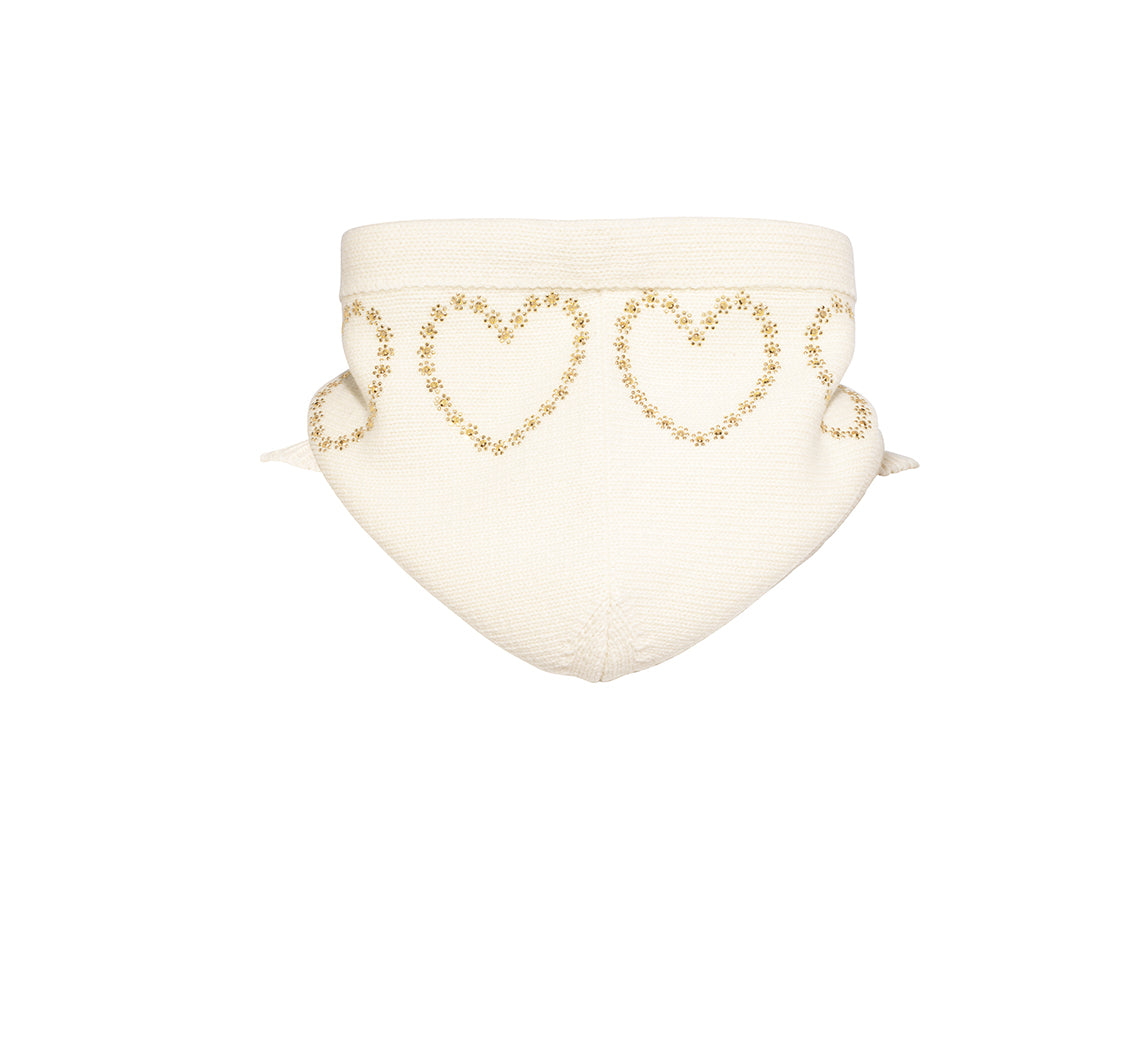 Heart Hood - Cream