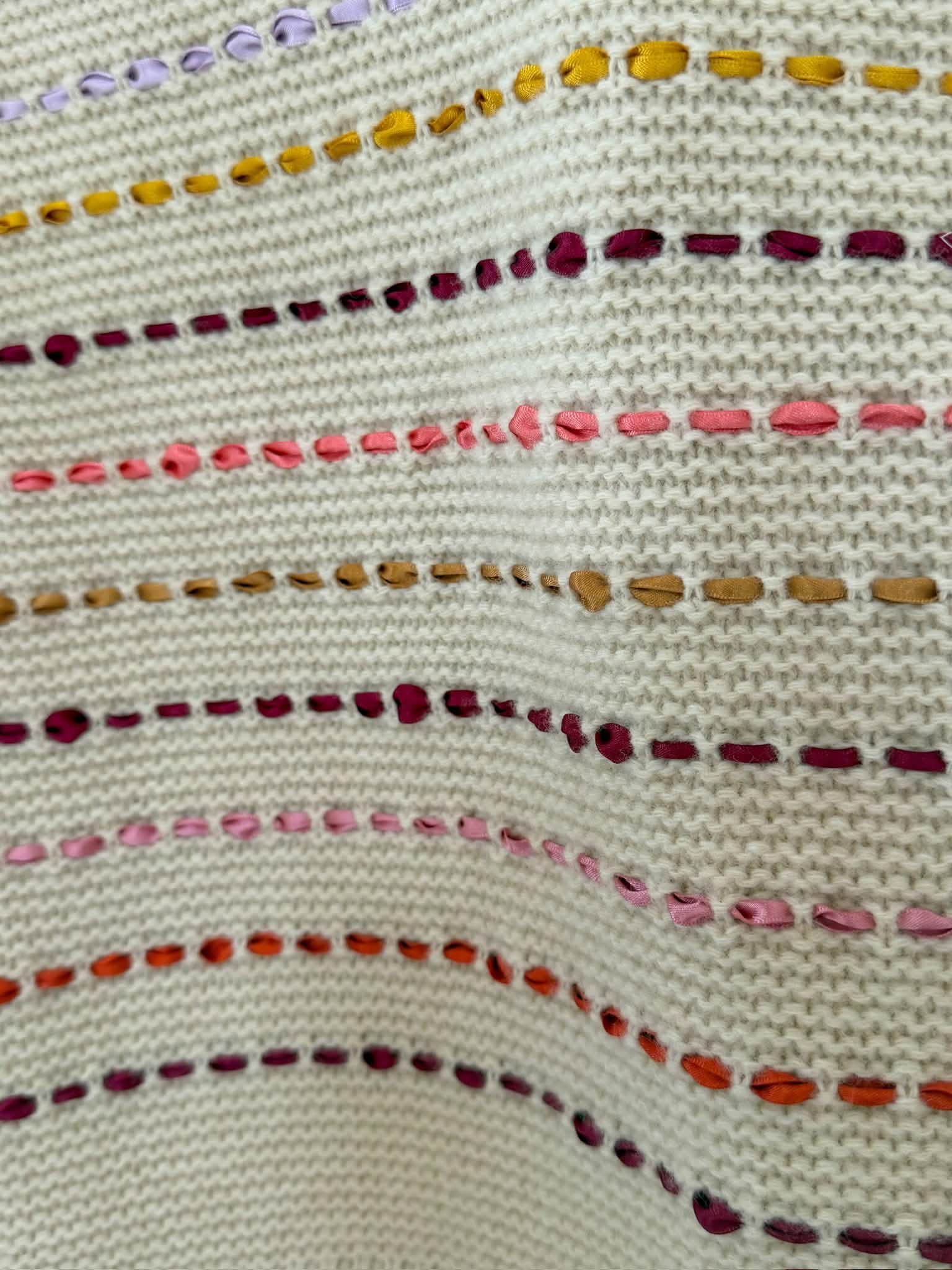 Ribbon Chunky Tank - Crème Caramel