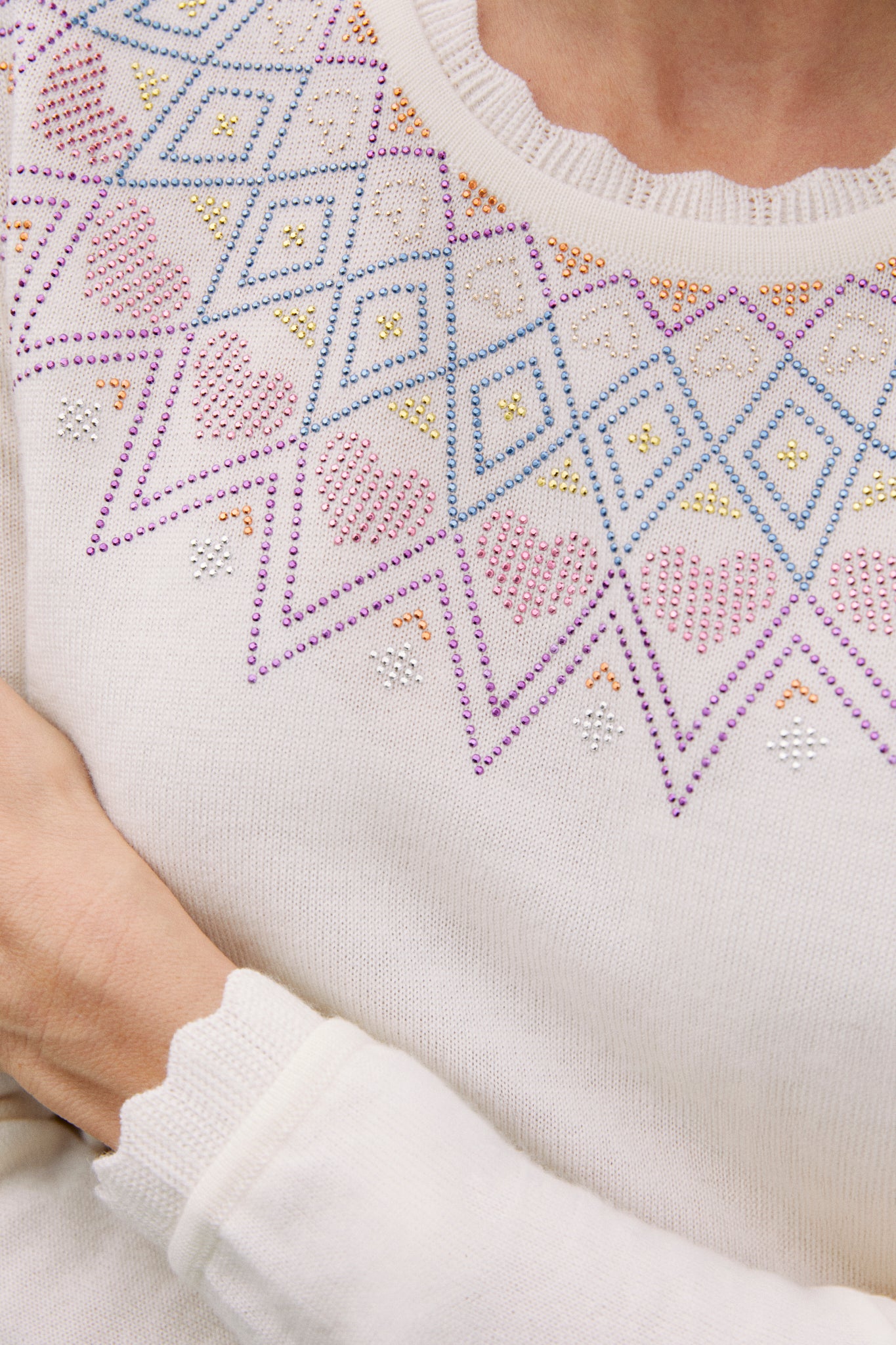 Fair Isle Heart Sweater