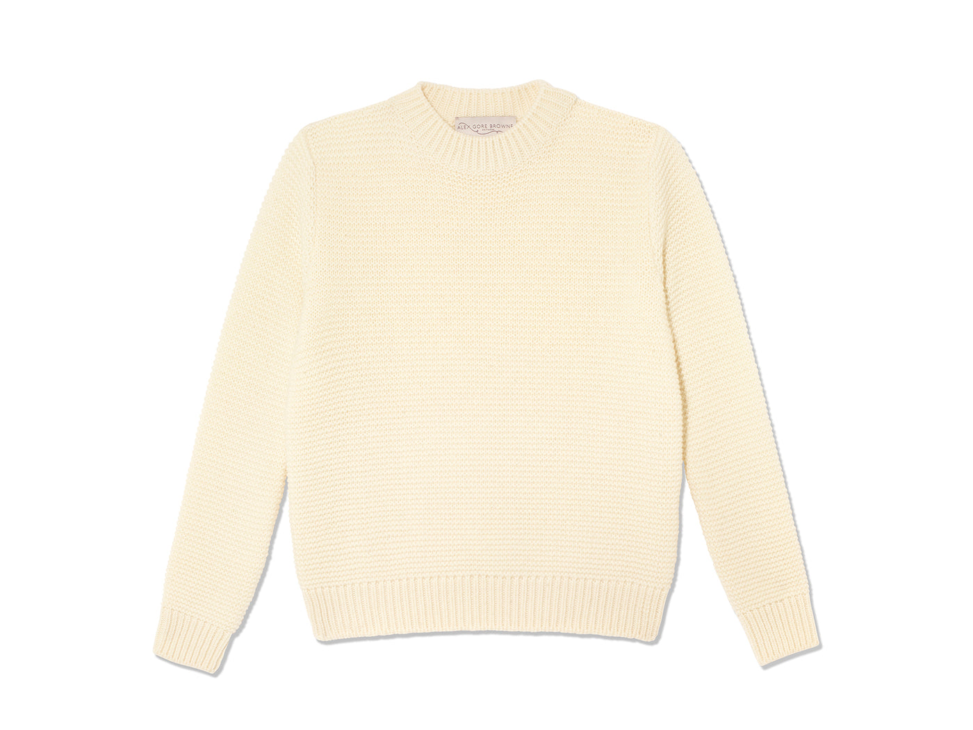 Purl Stitch Sweater - Cream