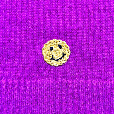 Visible Mending - Smiley