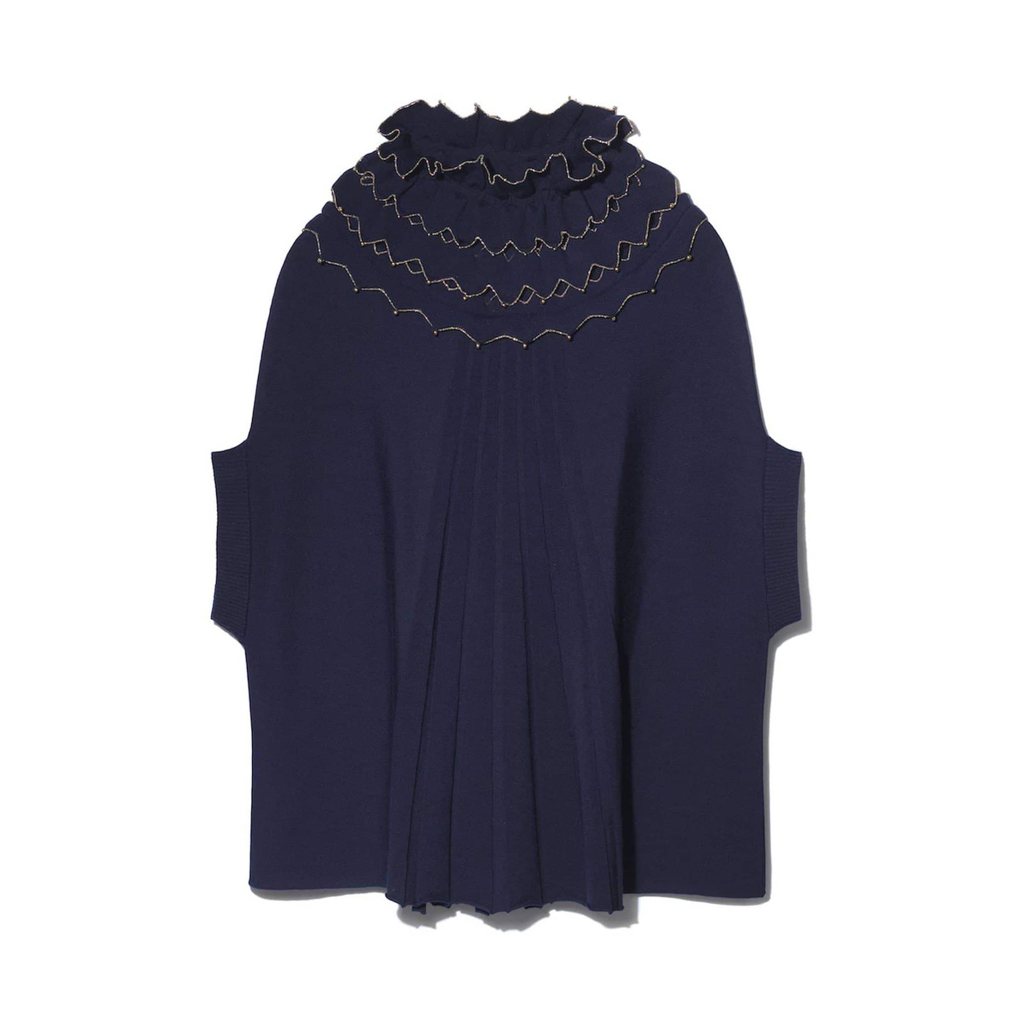 Navy ladies Carnival cape / poncho