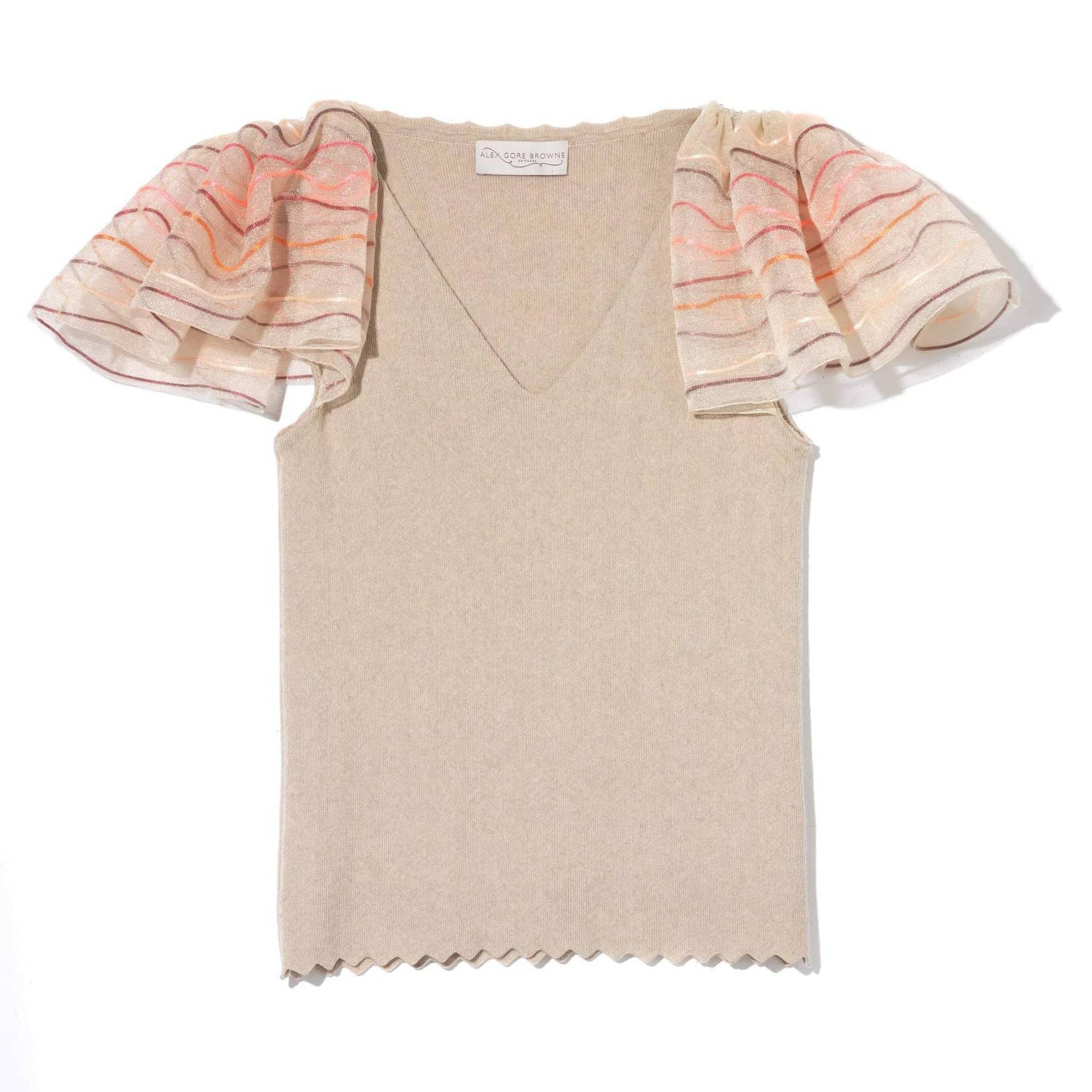 Beige Calypso Top