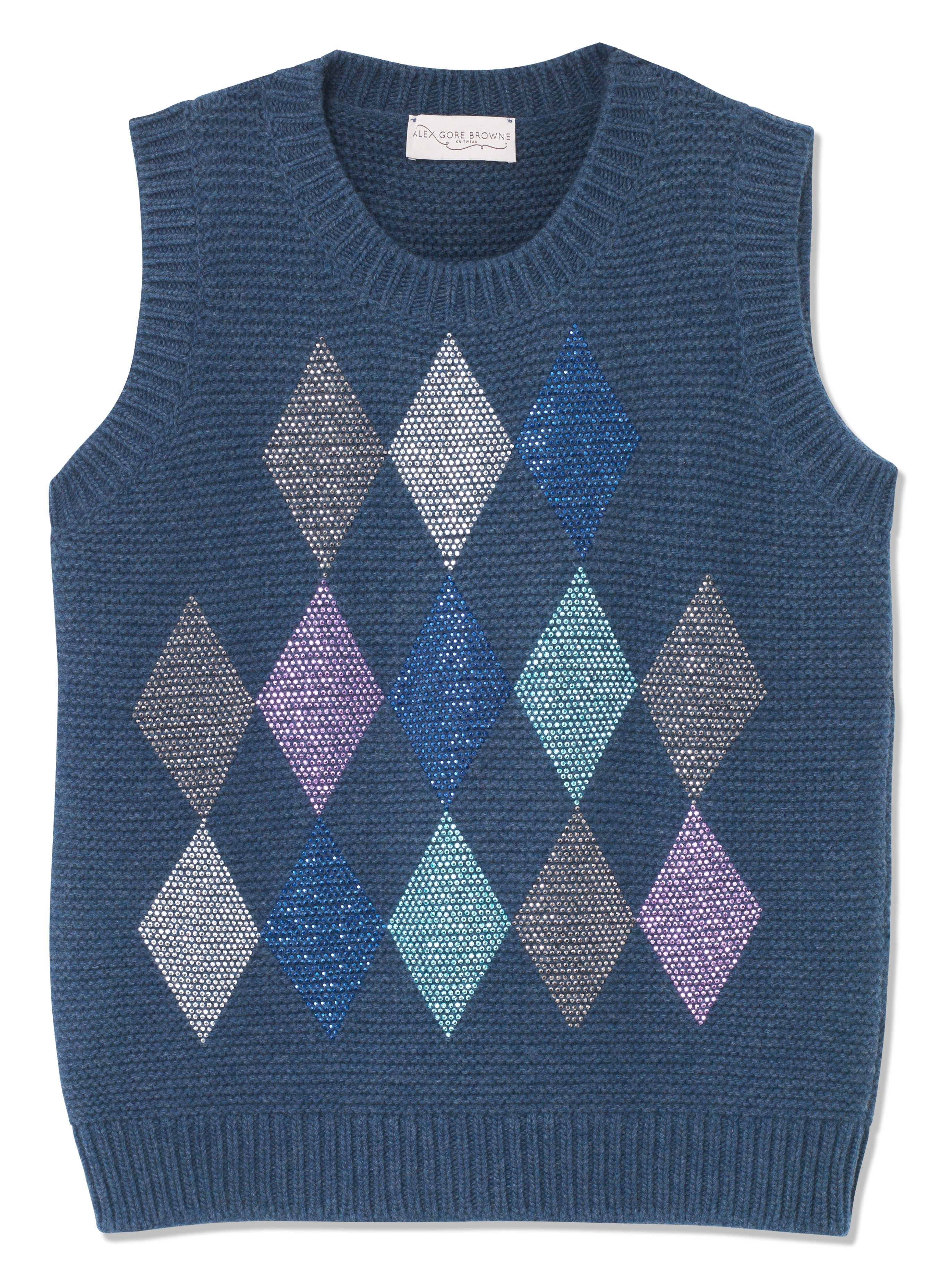 Harlequin Tank - Denim