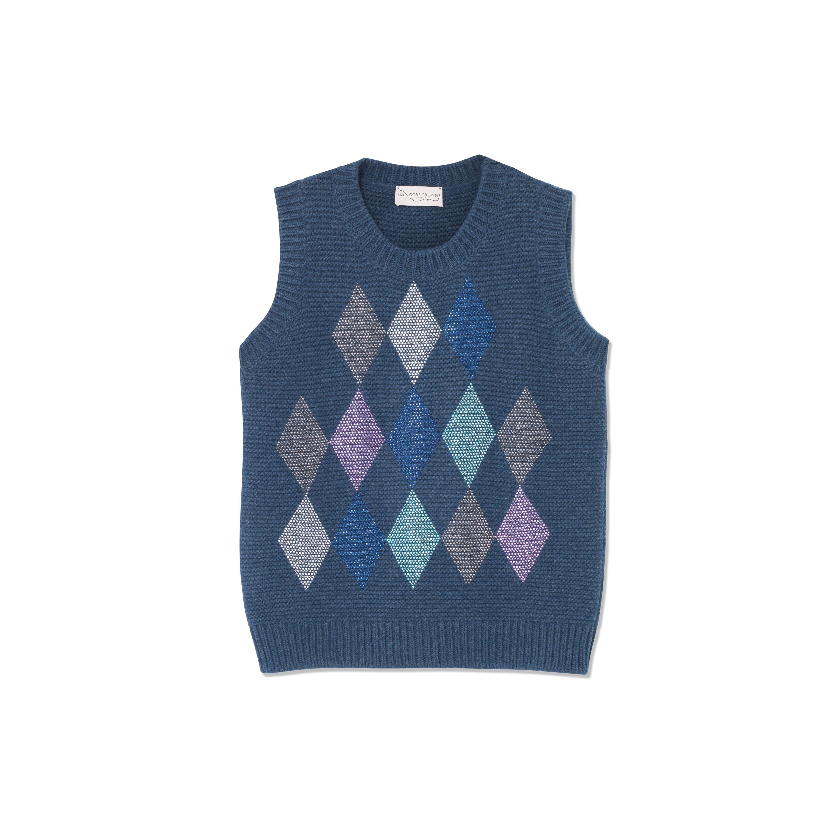 Harlequin Tank - Denim