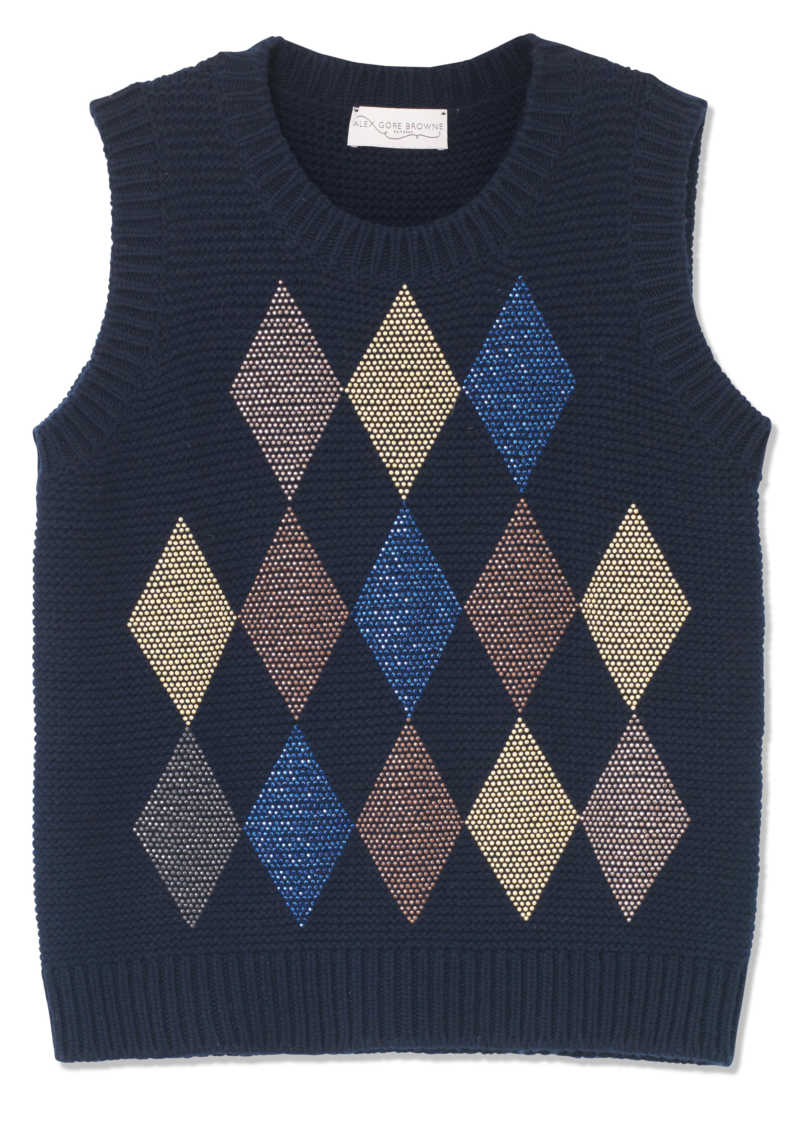 Harlequin Tank - Navy