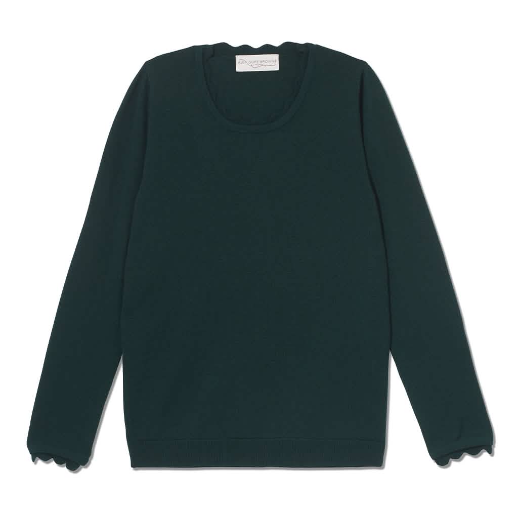 Basic Sweater - Forest Green