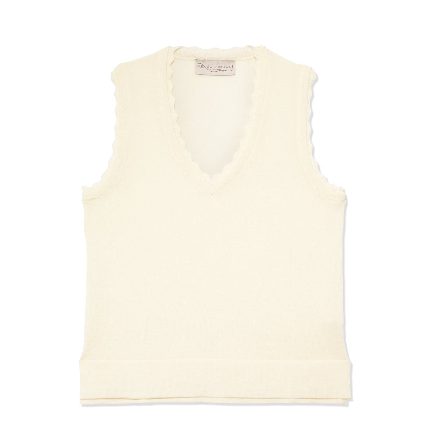 Boxy Vest - Buttermilk