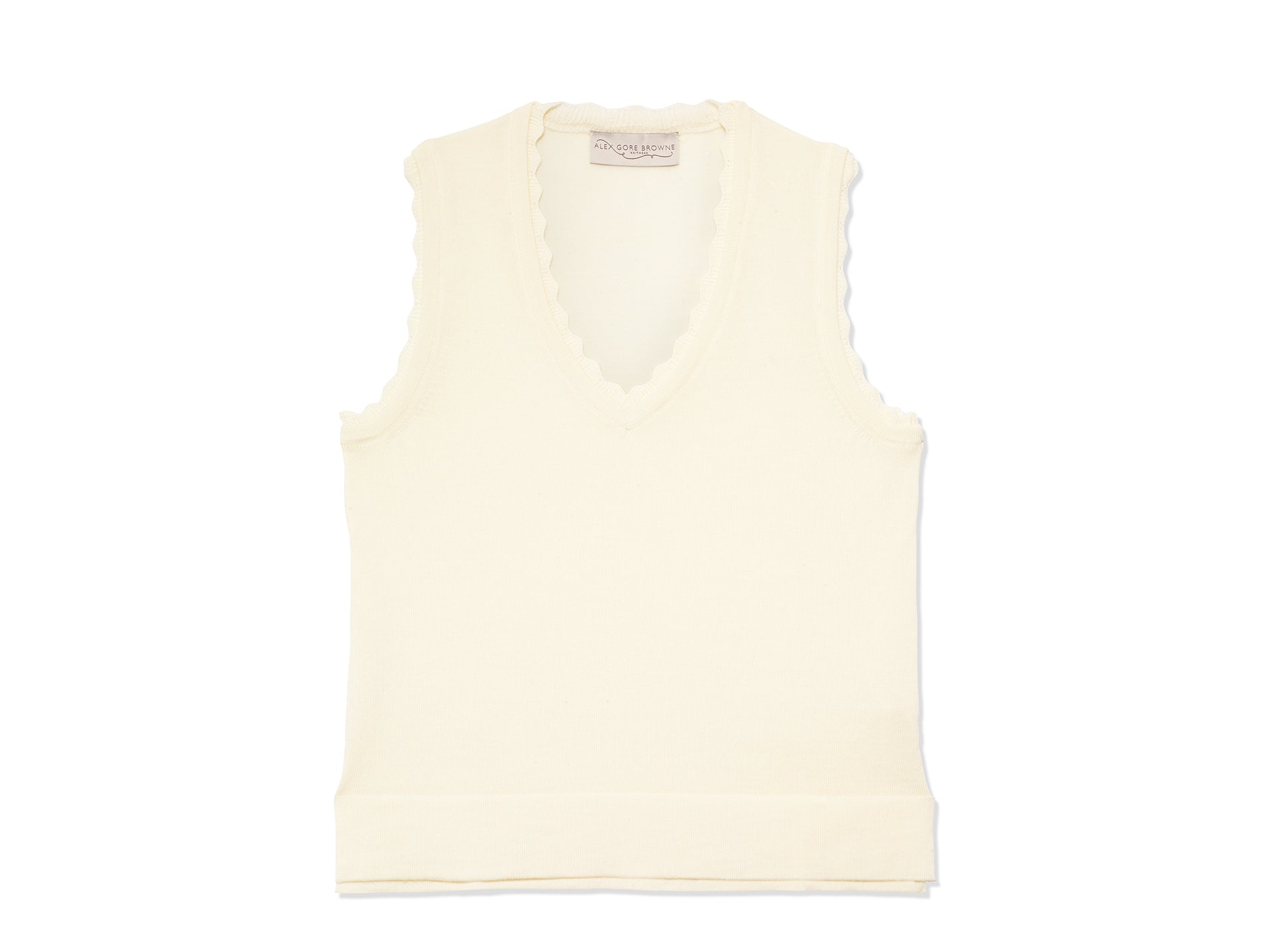 Boxy Vest - Buttermilk