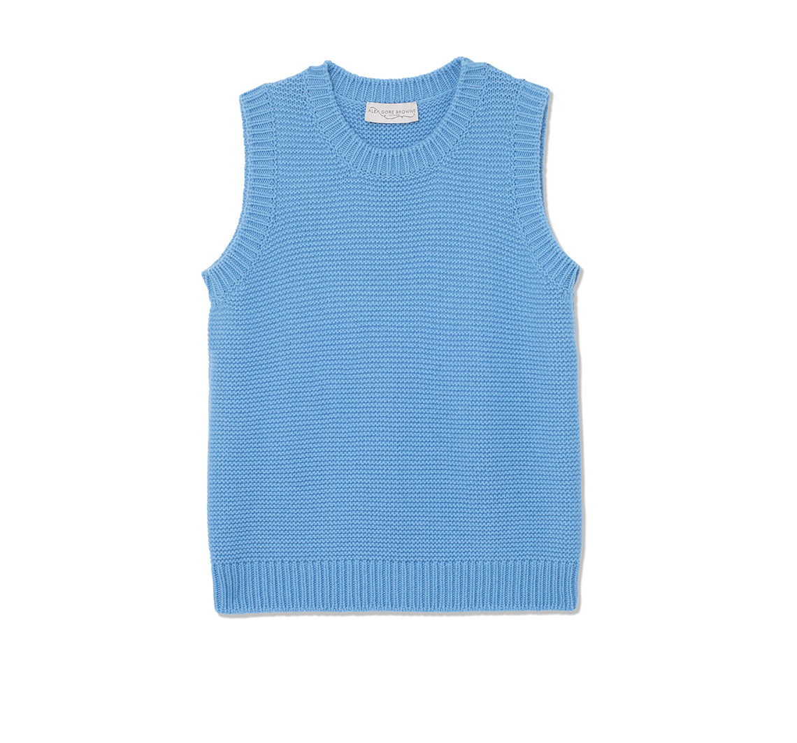 Chunky Tank - Chambray Blue