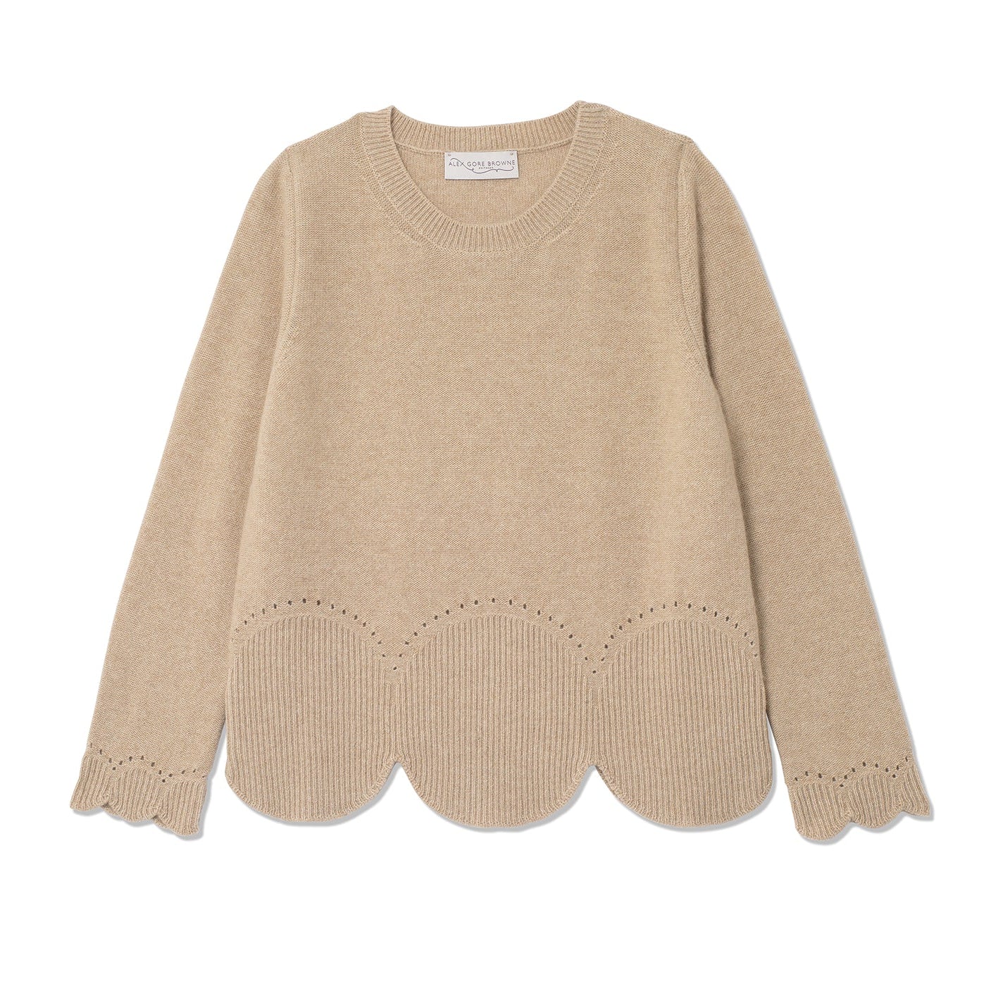 Circle Sweater - Beige