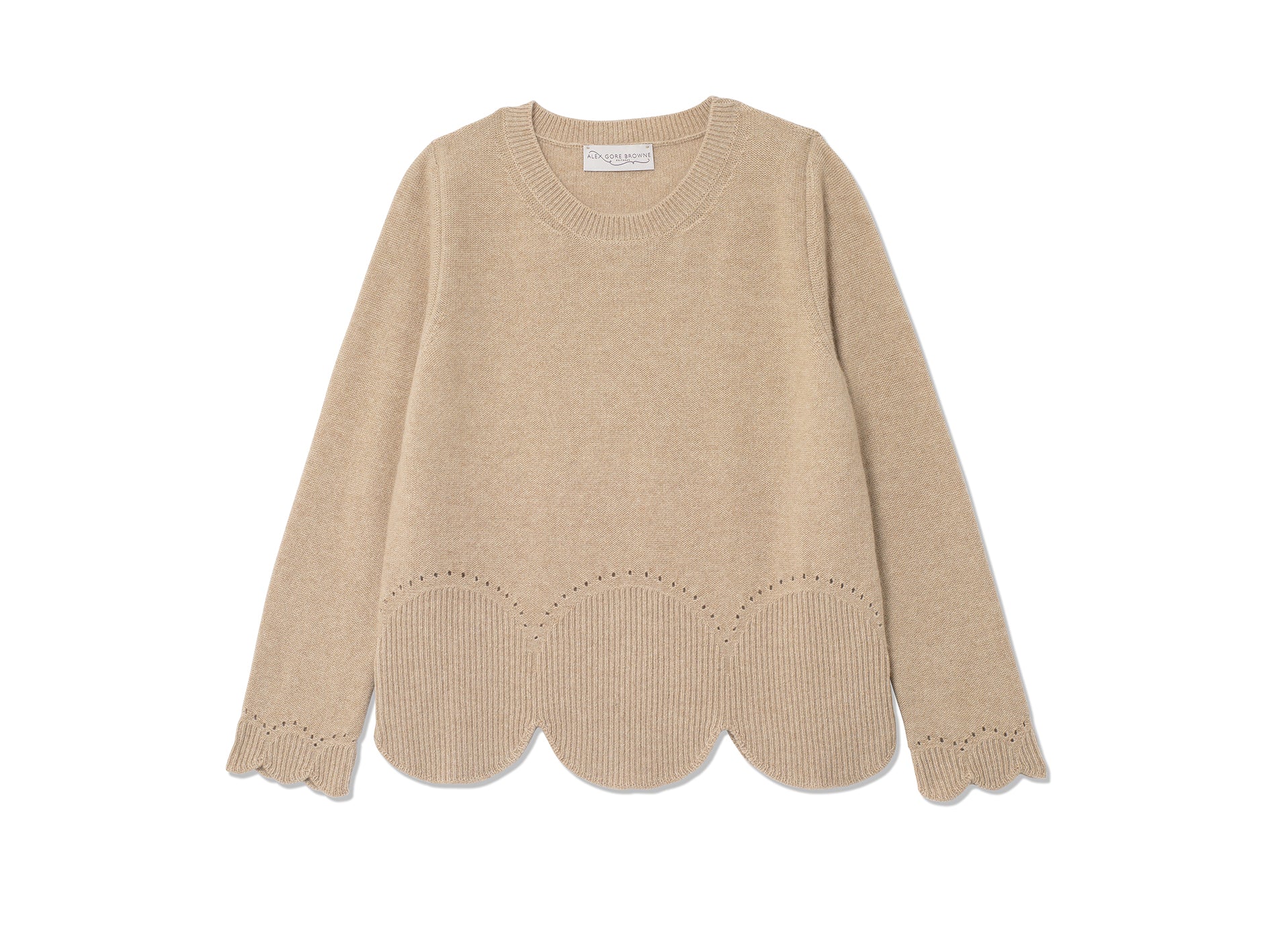 Circle Sweater - Beige