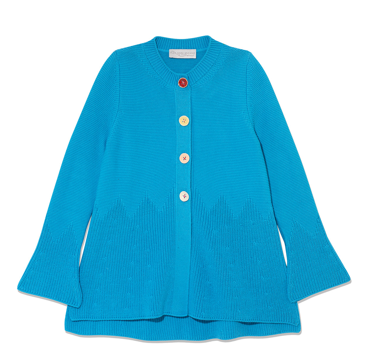 Cotton Teddy Jacket - Cornflower