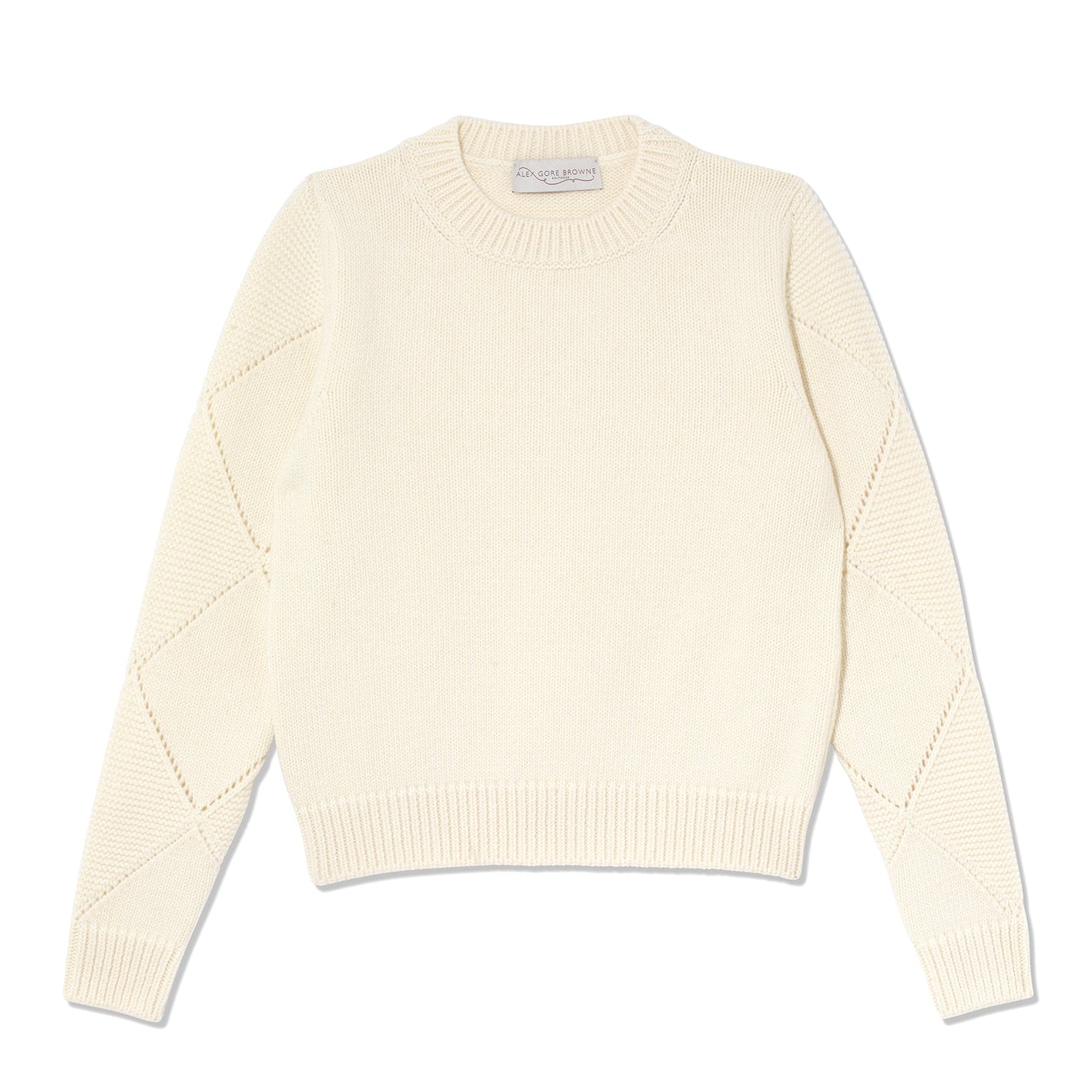 Harlequin Sweater - Cream