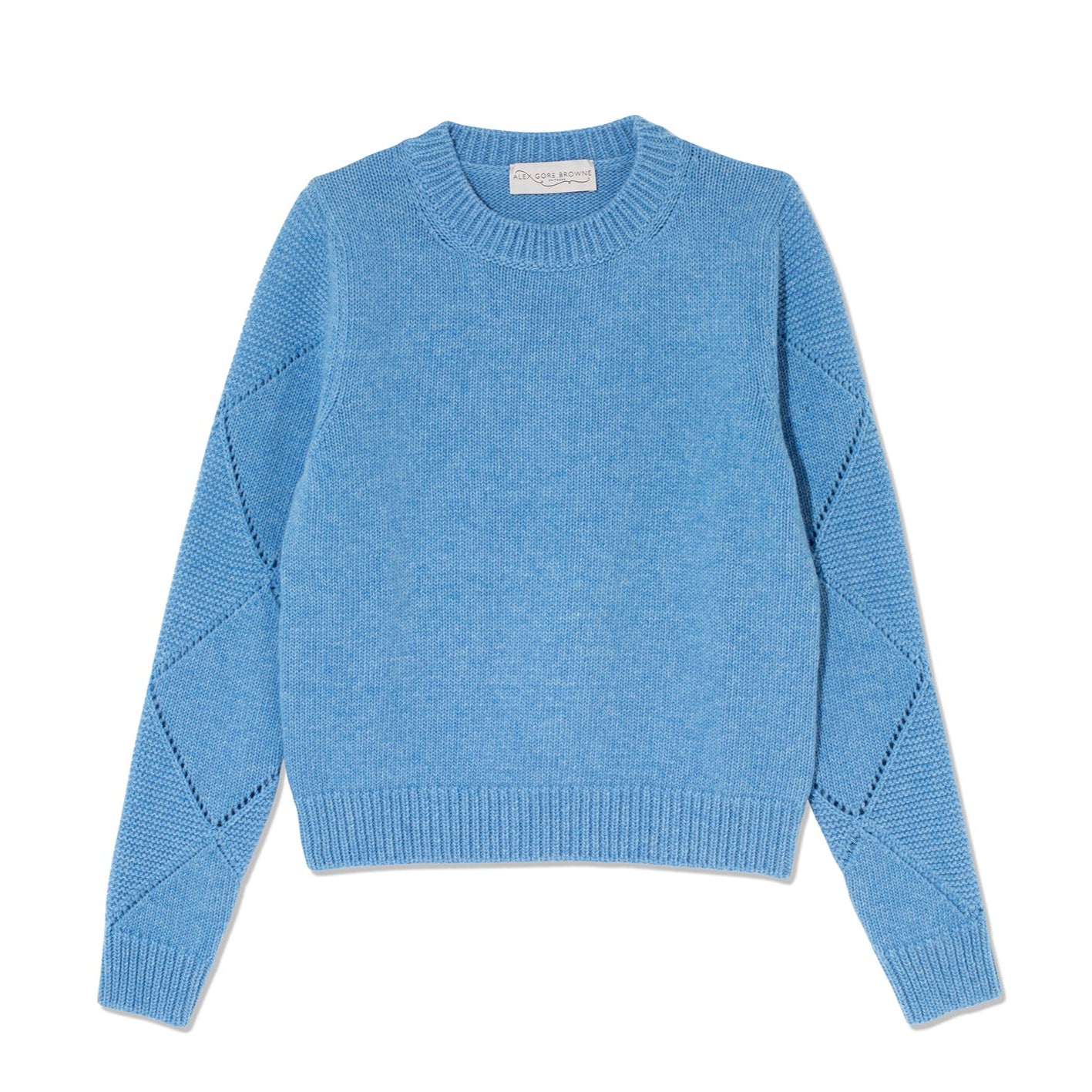 Harlequin Sweater - Sky Blue