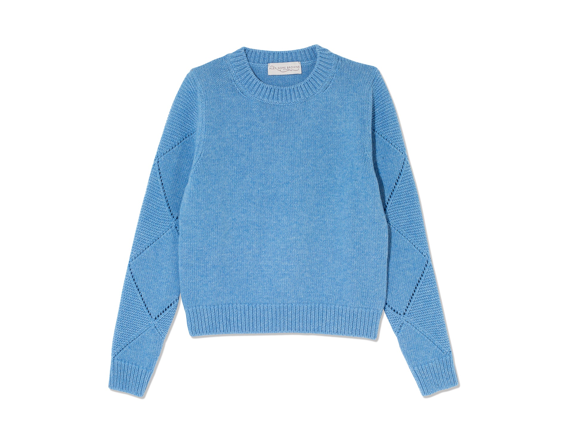 Harlequin Sweater - Sky Blue