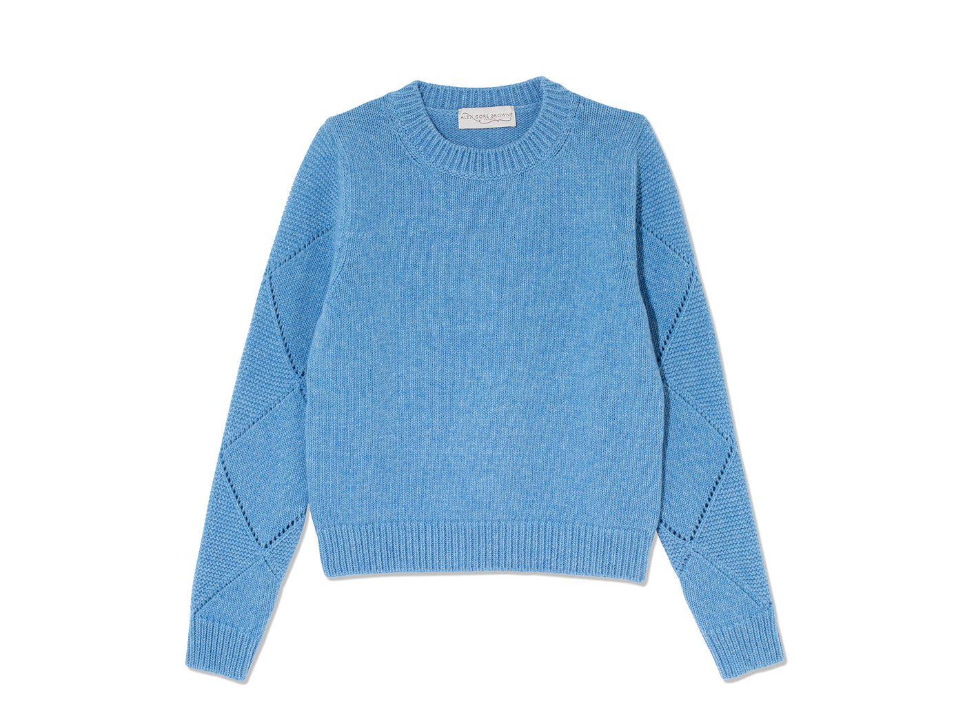 Harlequin Sweater - Sky Blue