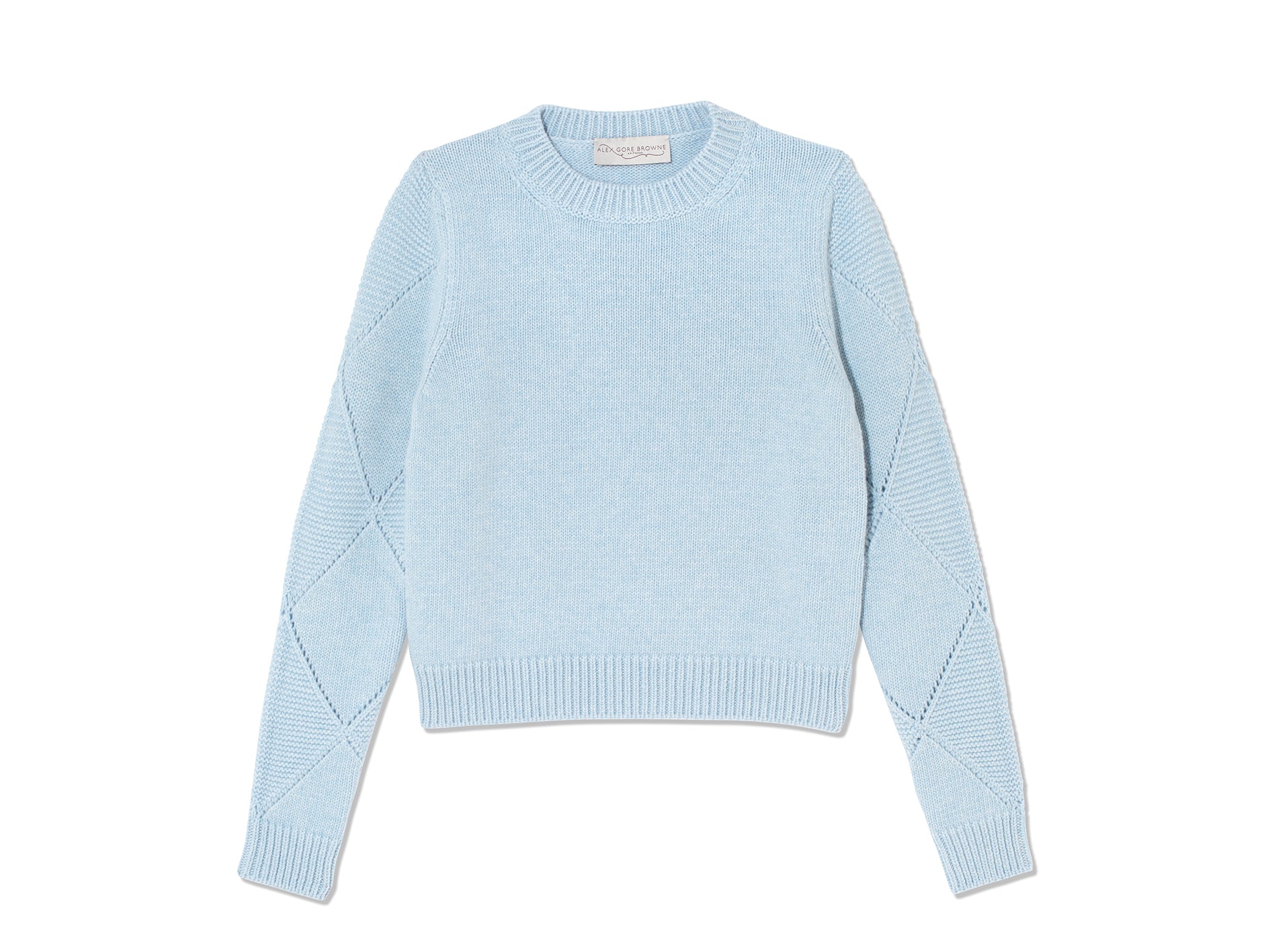 Harlequin Sweater - Washed Denim