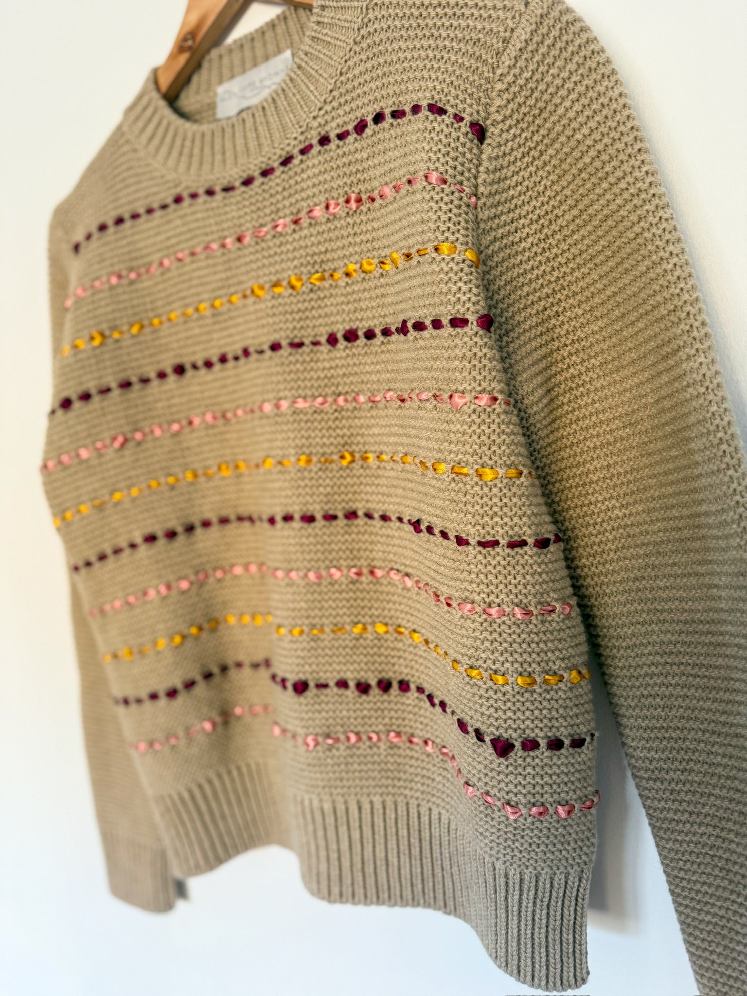 Pick N Mix Sweater - Biscuit Beige