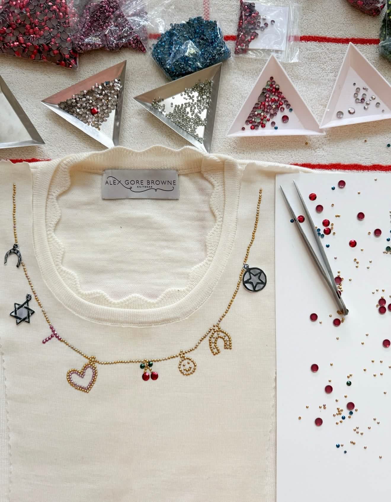 Customisable Charm Sweater