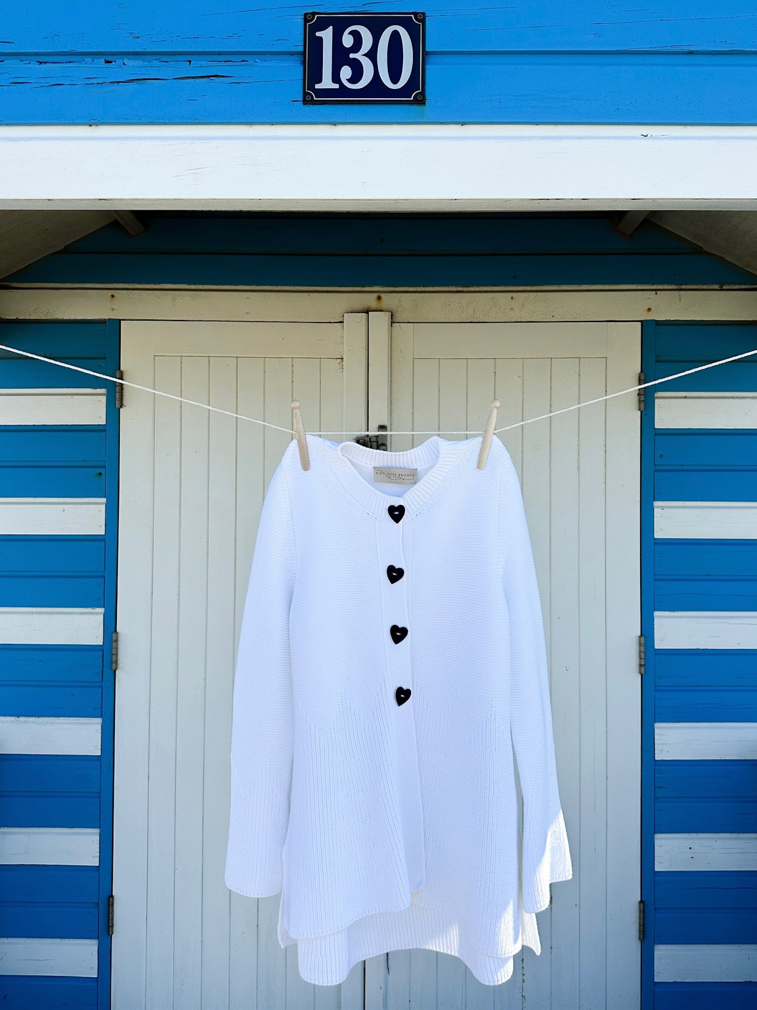 Cotton Teddy Jacket - White