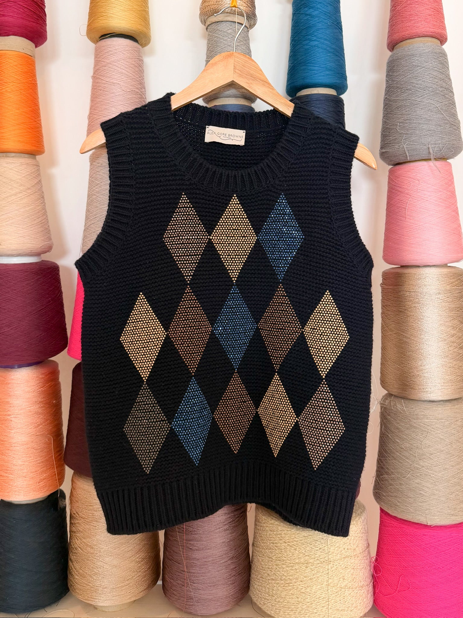 Harlequin Tank - Navy