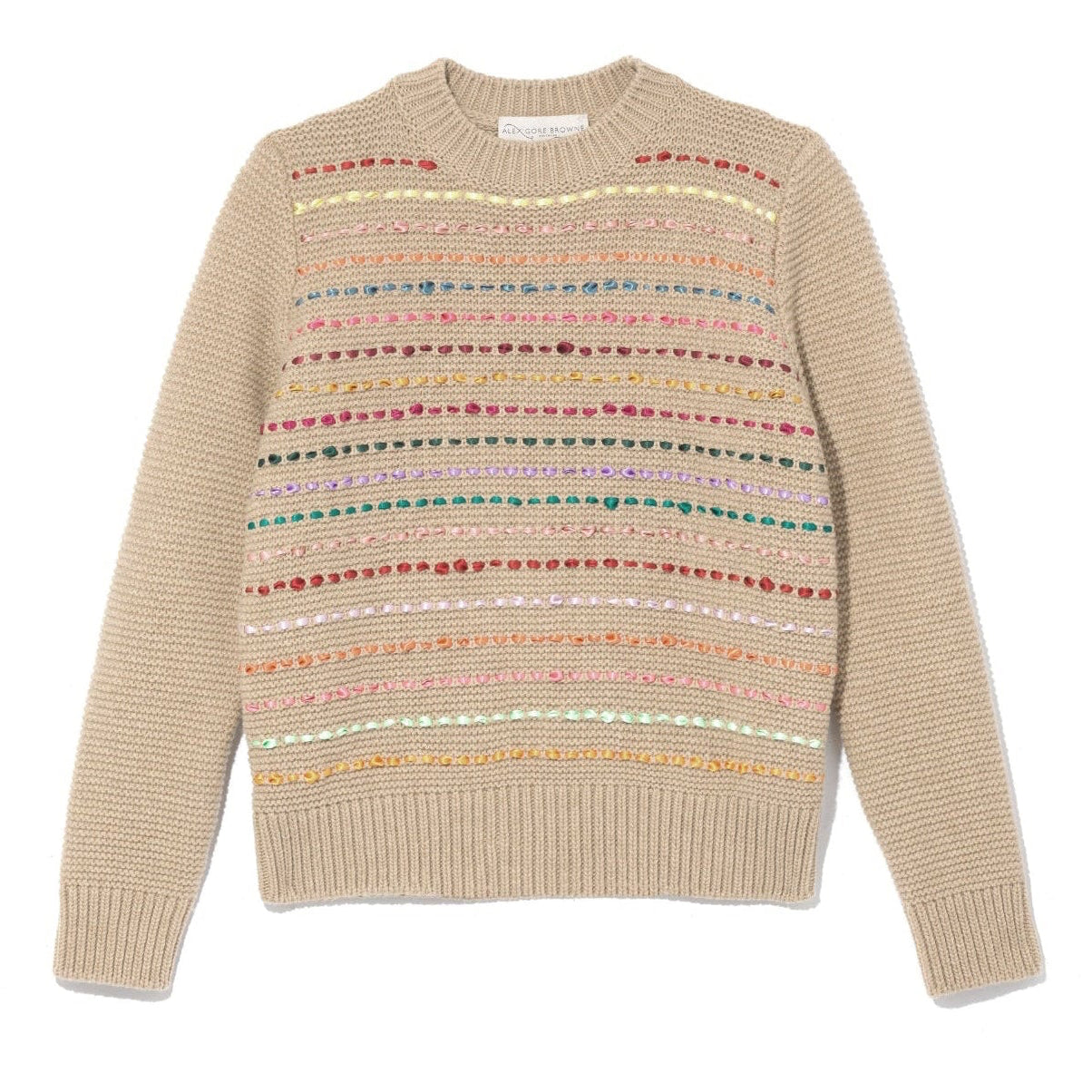 Pick N Mix Sweater - Biscuit Beige