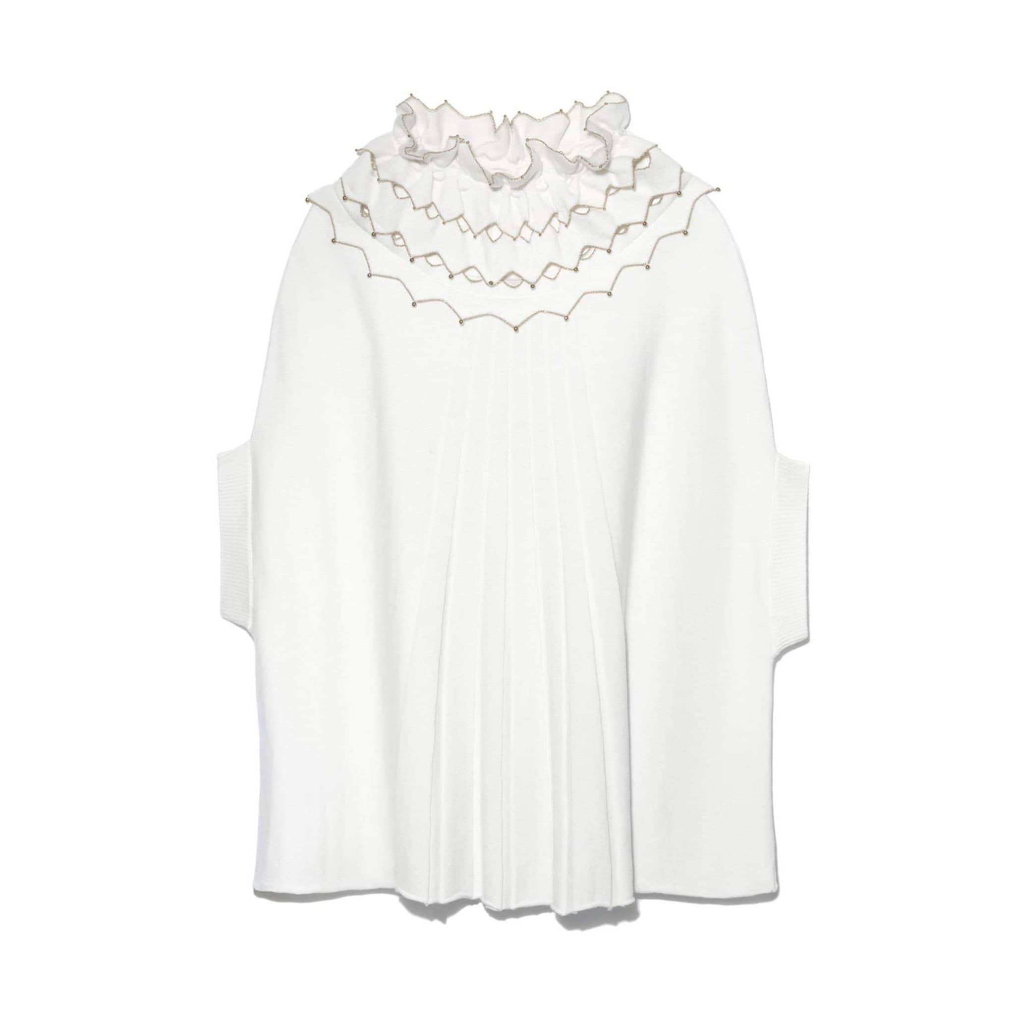 Wisp/ White ladies Carnival cape / poncho
