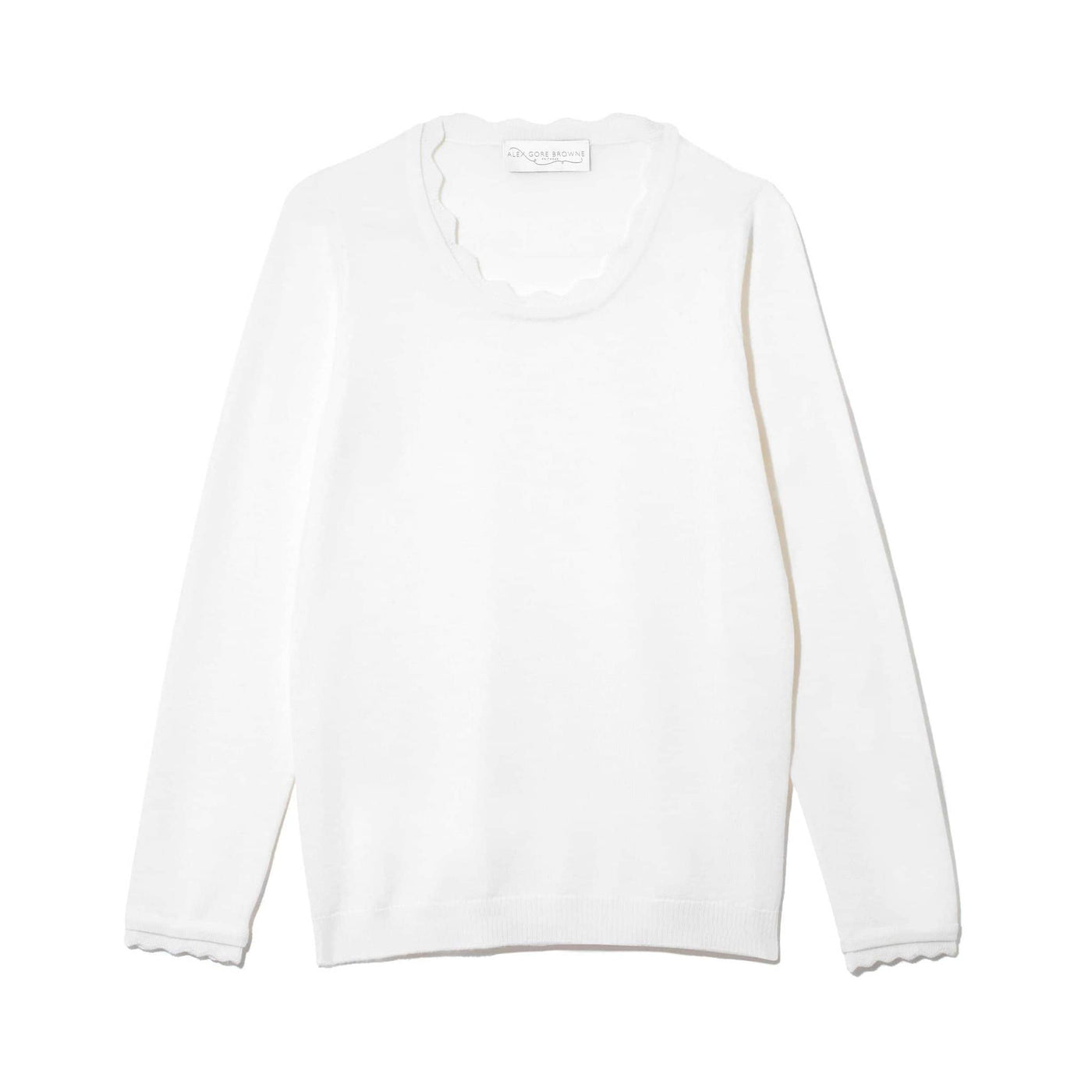 Marshmallow Basic Sweater