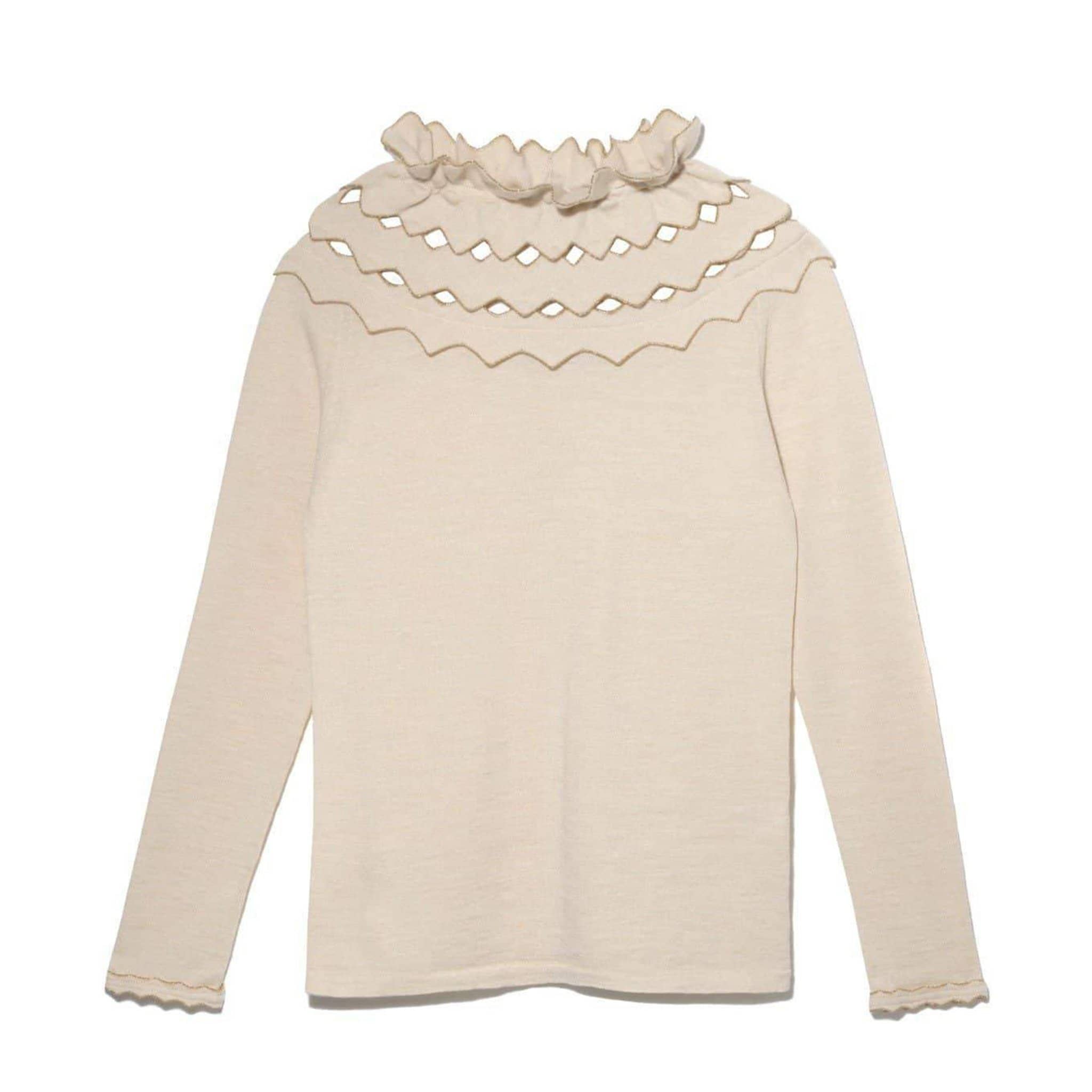 Beige ladies Carnival sweater