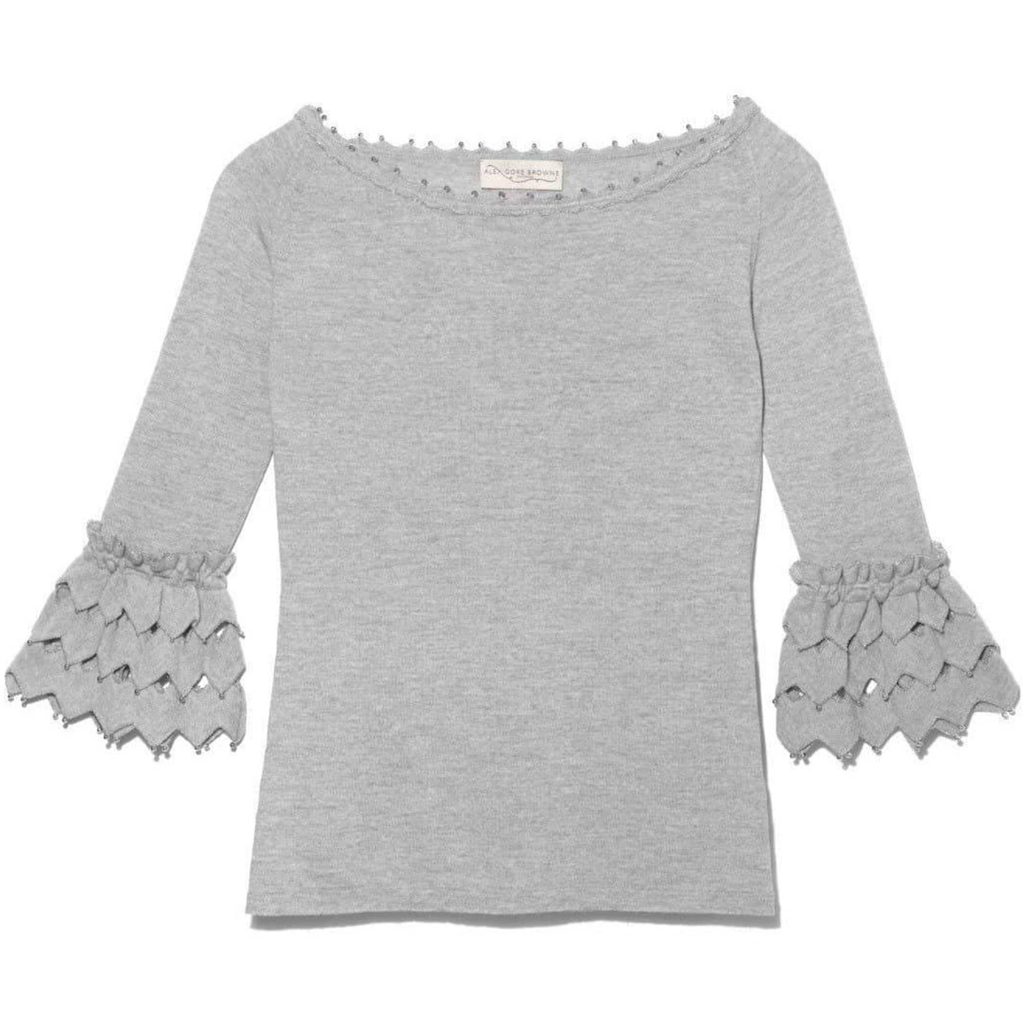 Grey Zig Zag sweater