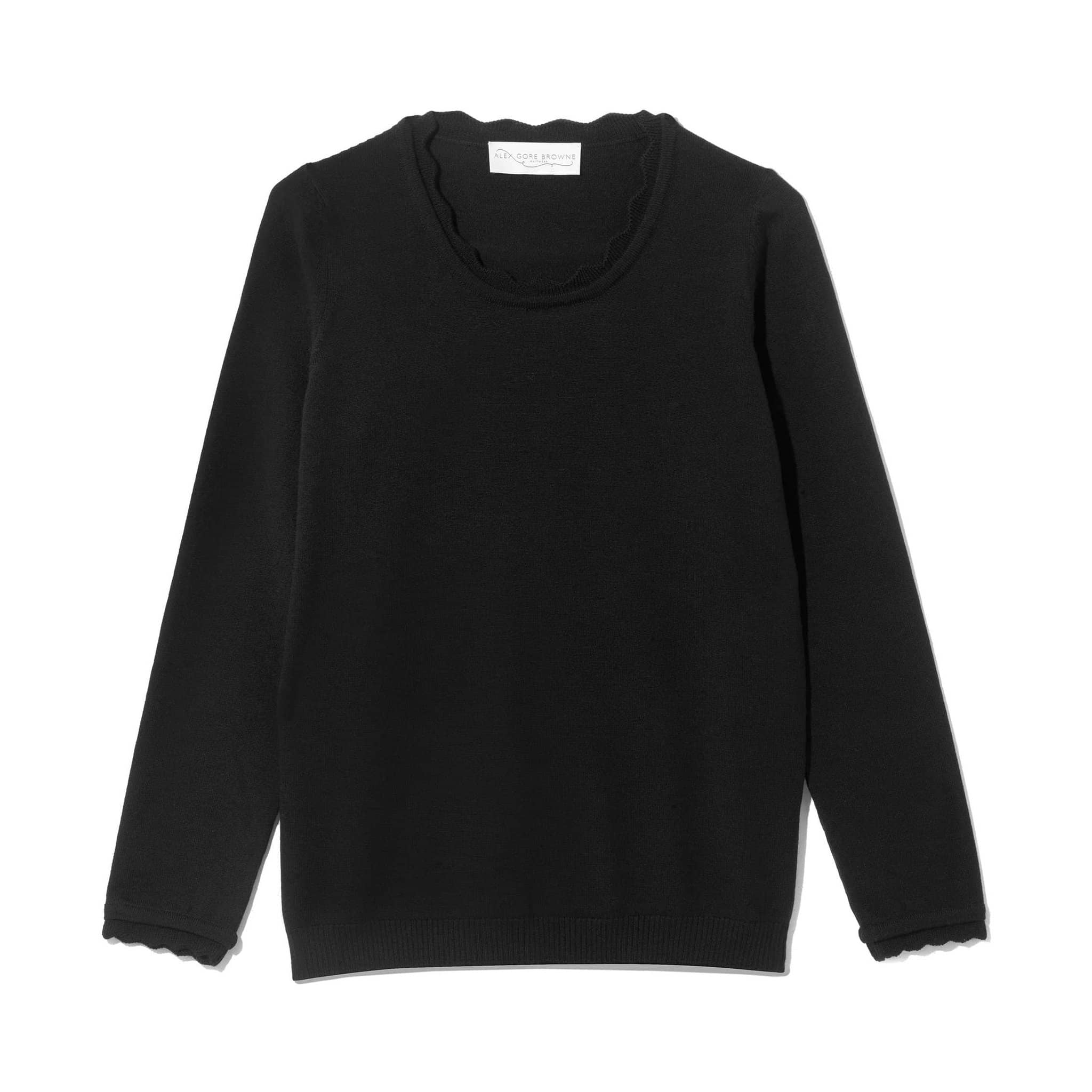 Black Basic Sweater