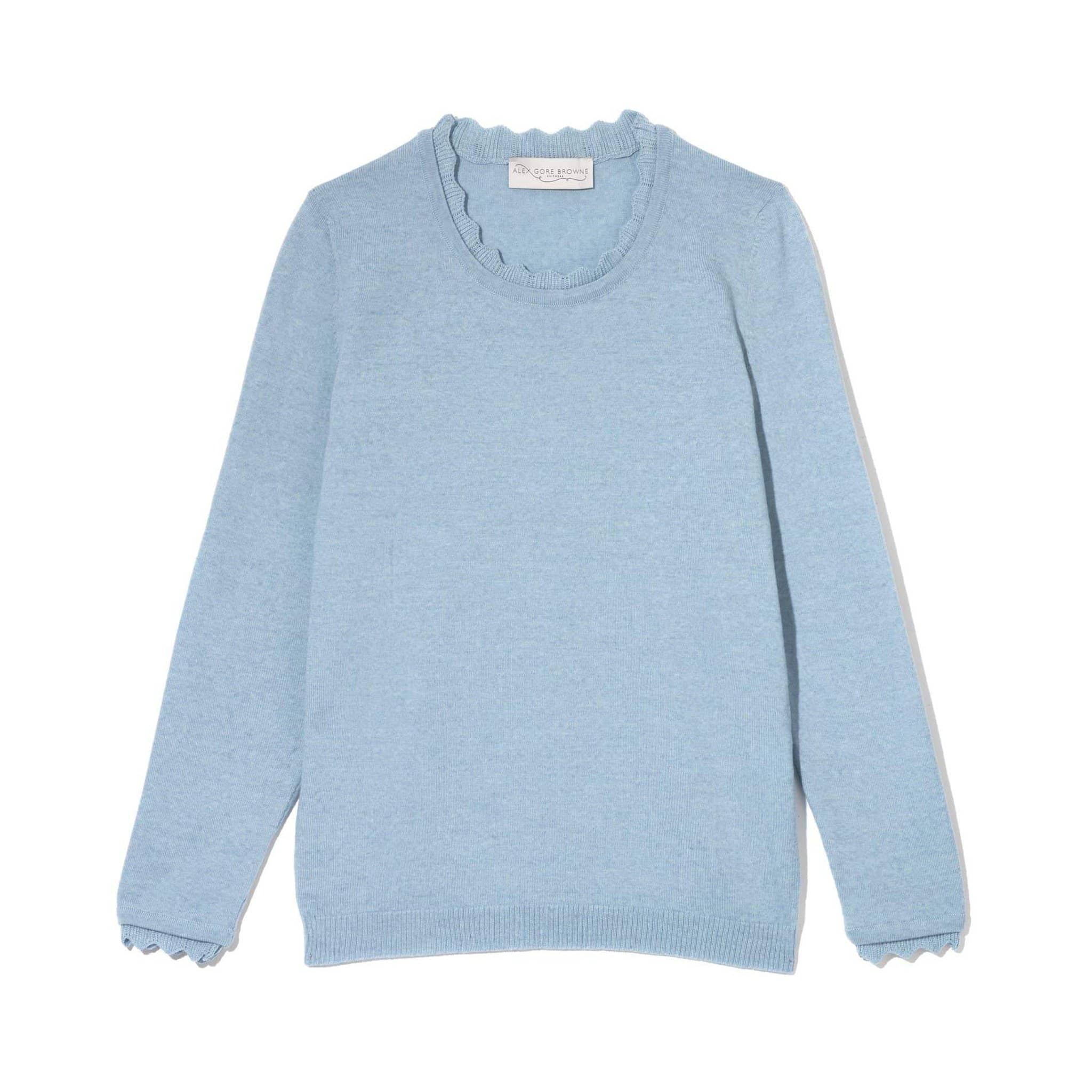 Light Blue Basic Sweater