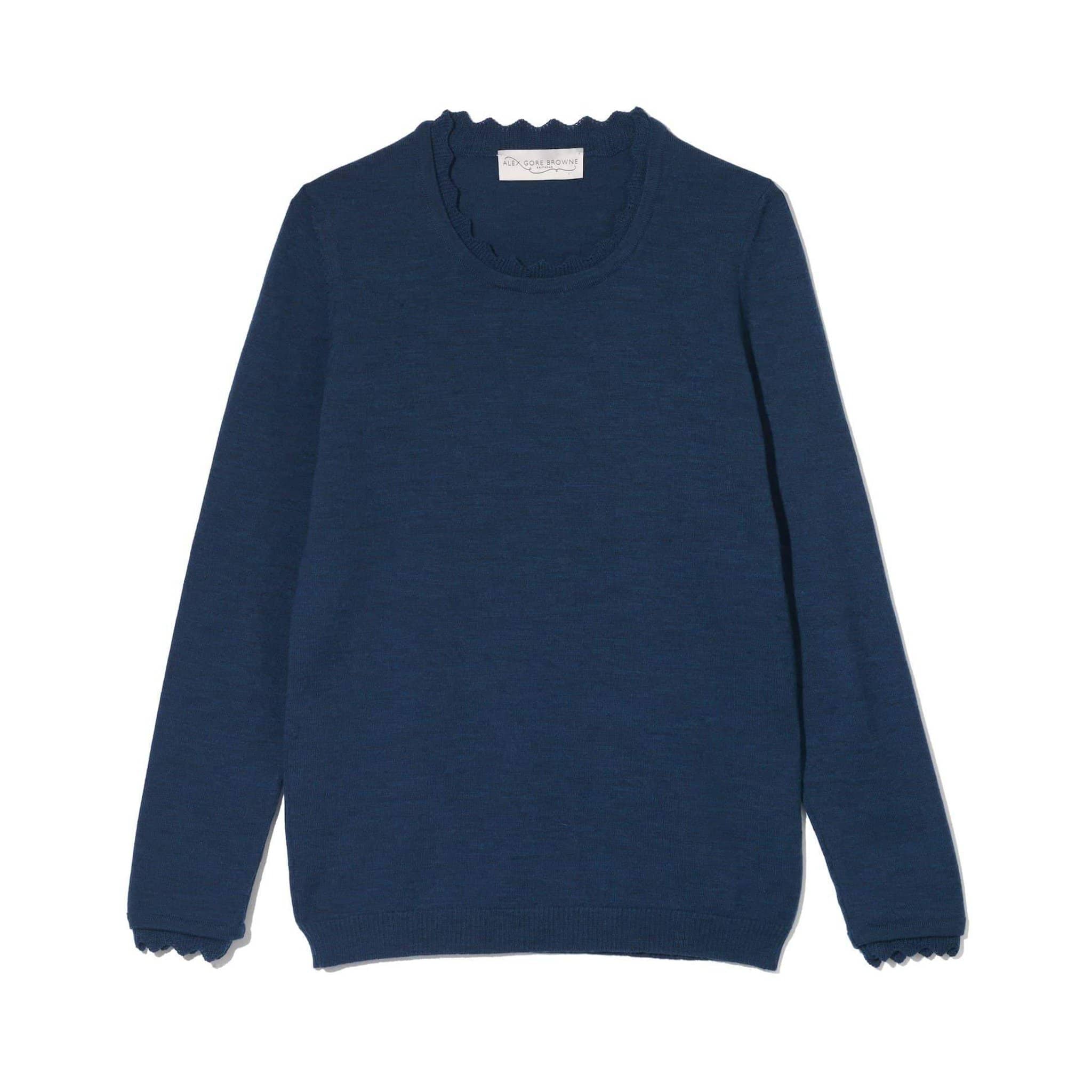 Navy Basic Sweater