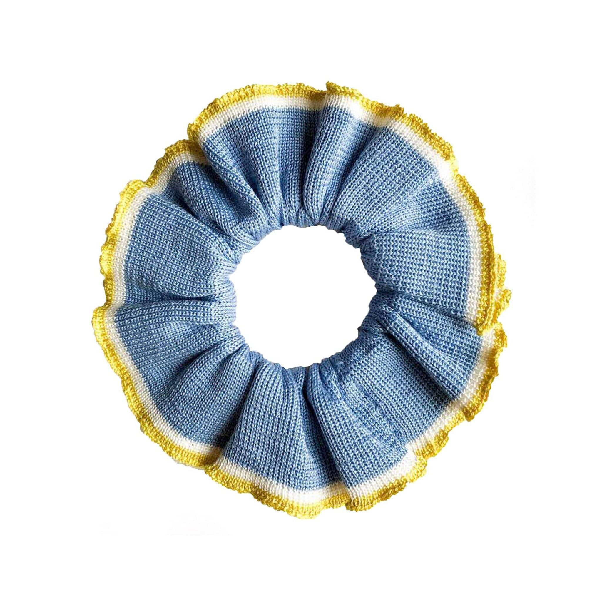 Light Blue Scrunchies/Cuffs