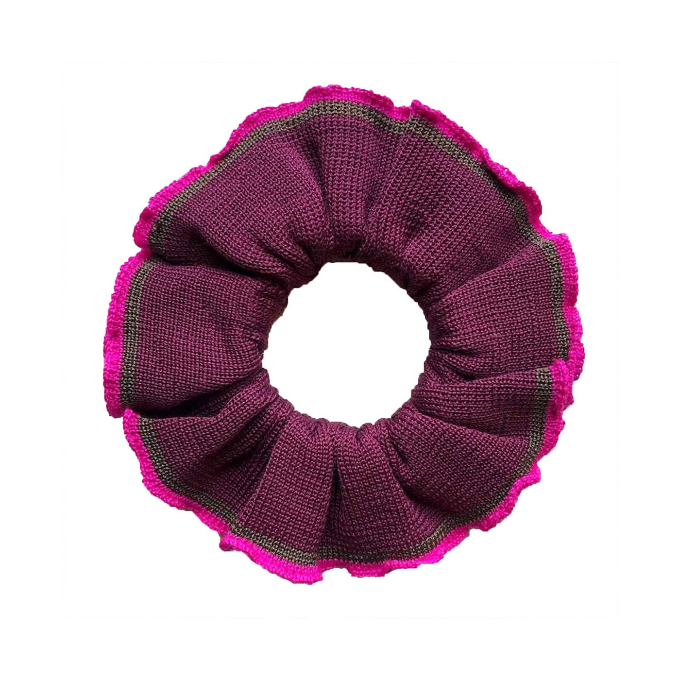 Dark Purple Scrunchies/Cuffs