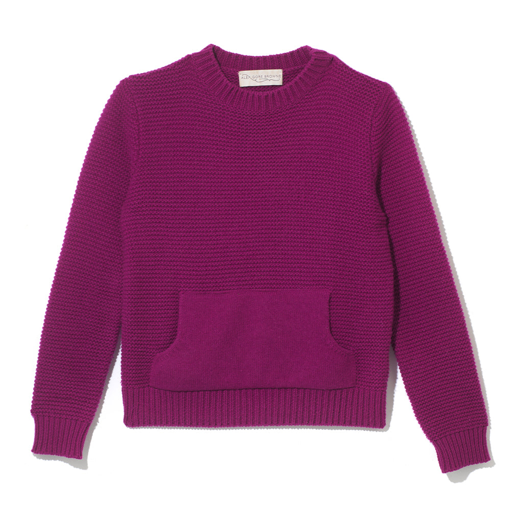 Saturday Sweater - Cerise