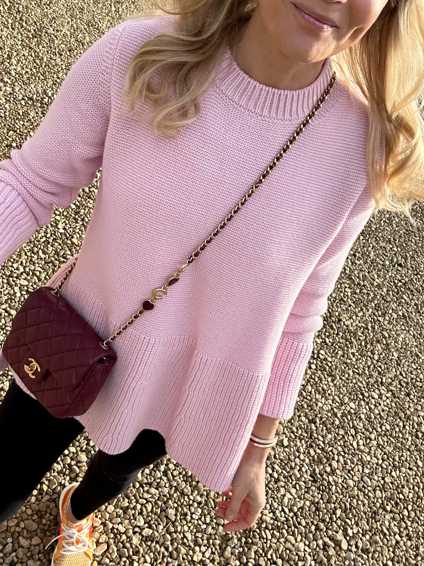 Teddy Sweater - Pale Pink