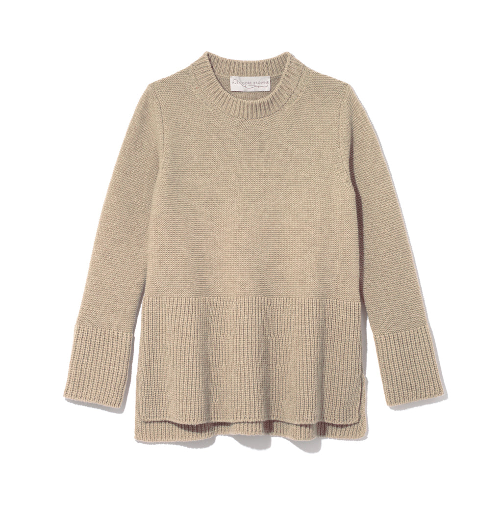 Teddy Sweater - Biscuit Beige