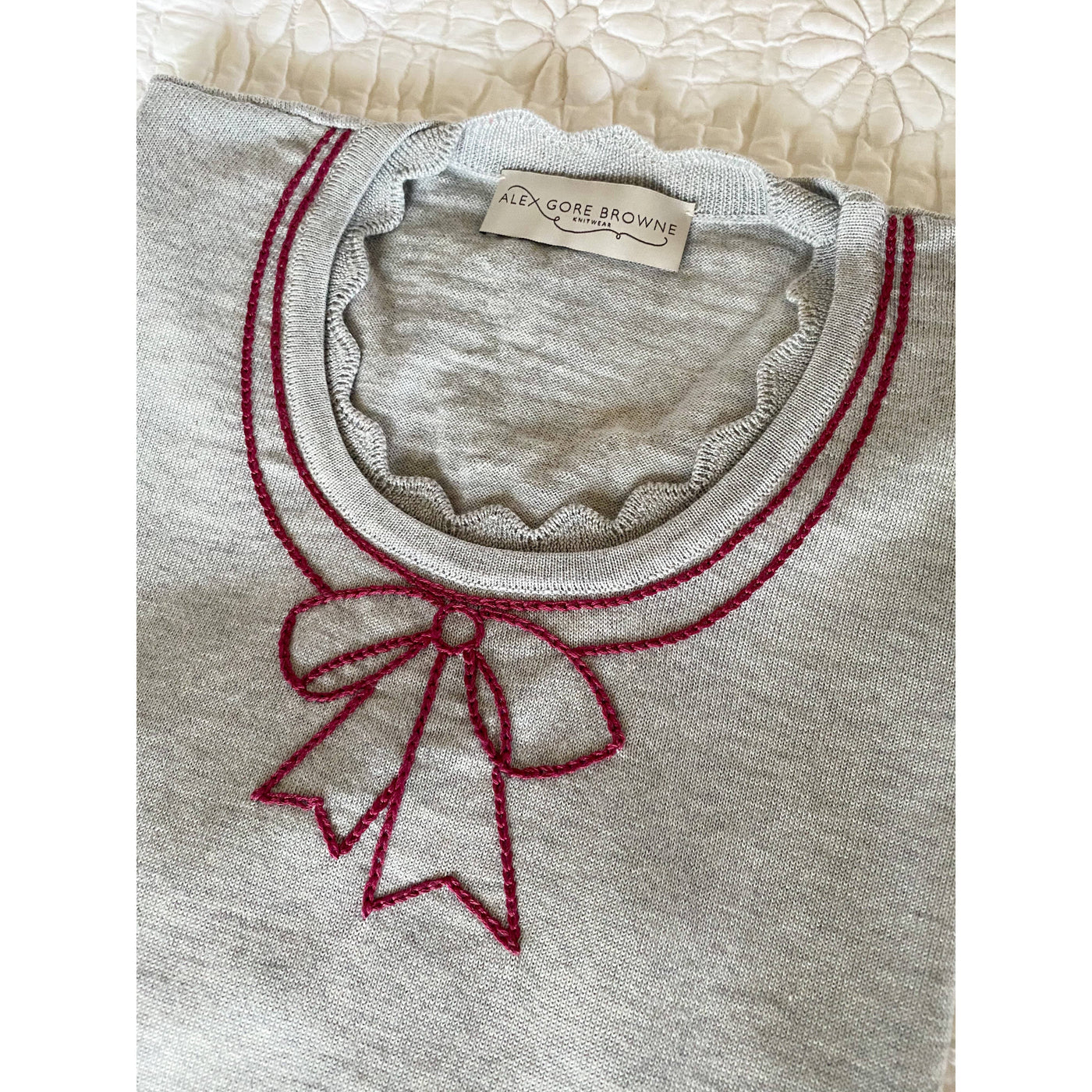 Chain stitch outlet sweater