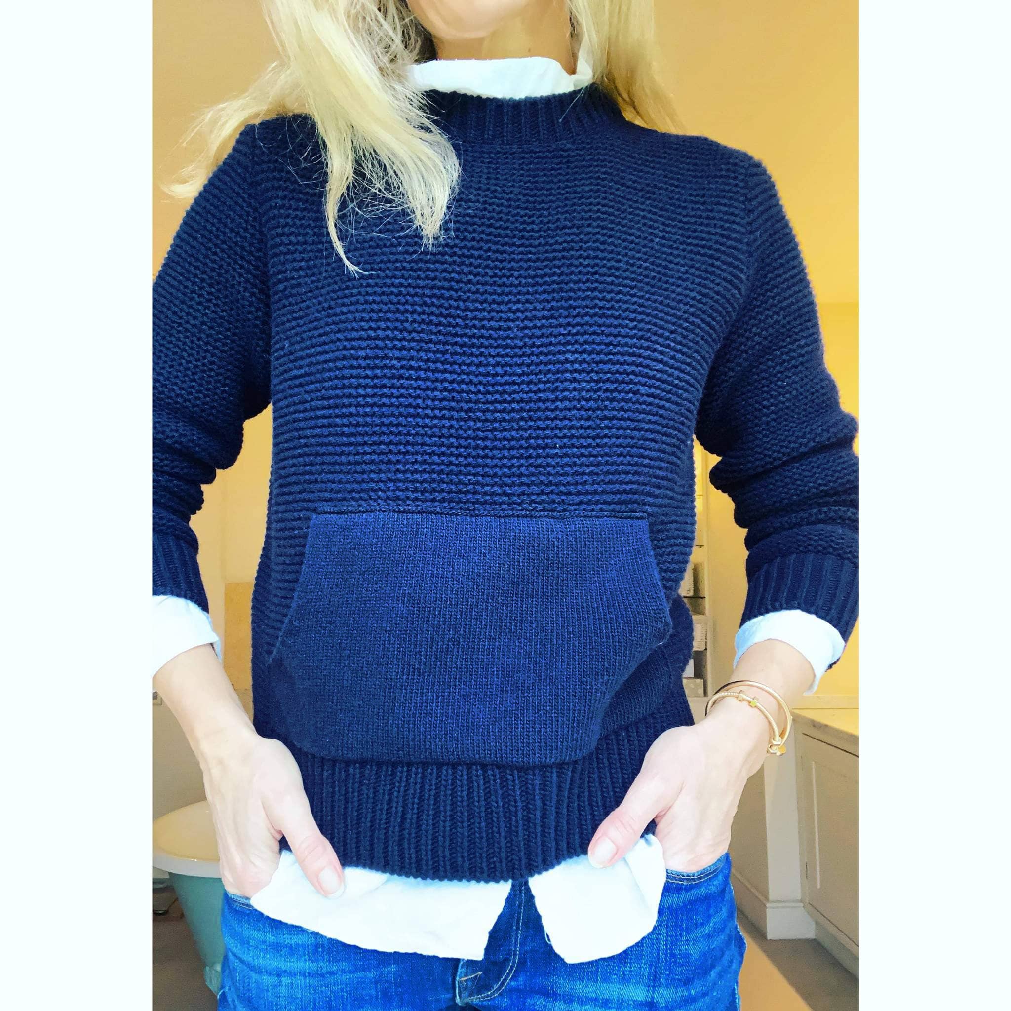 Navy Saturday Sweater