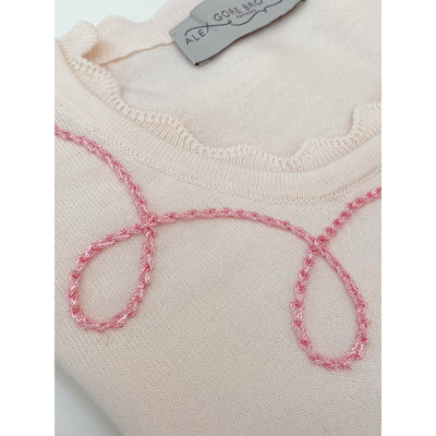 Rodeo Cotton Sweater - Palest Pink